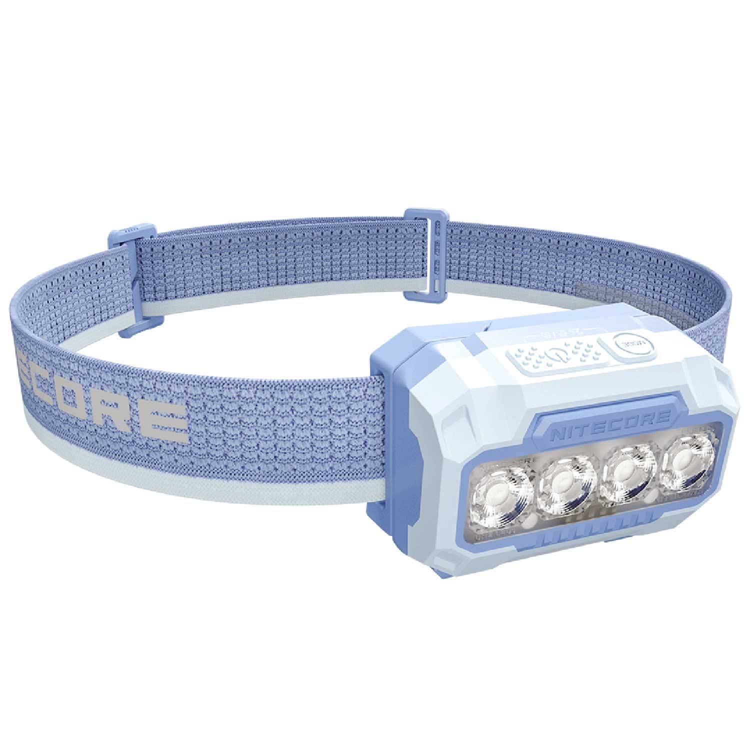 Nitecore HA23 UHE LED Stirnlampe 600 Lumen mit 3 Farbtemperaturen + Rotlicht 3 x AAA – Detailansicht
