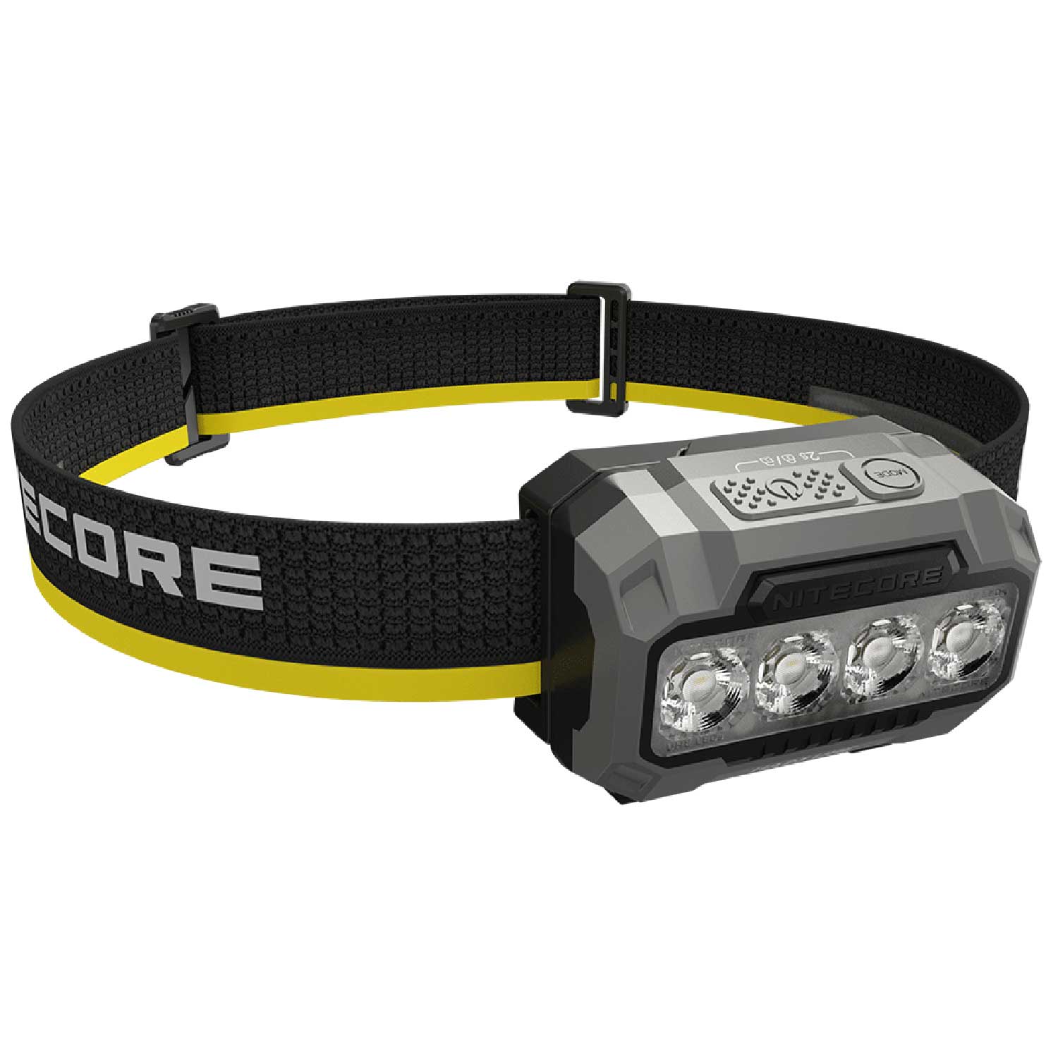 Nitecore HA23 UHE LED Stirnlampe 600 Lumen 3000 - 6500k + Rotlicht 3 x AAA schwarz