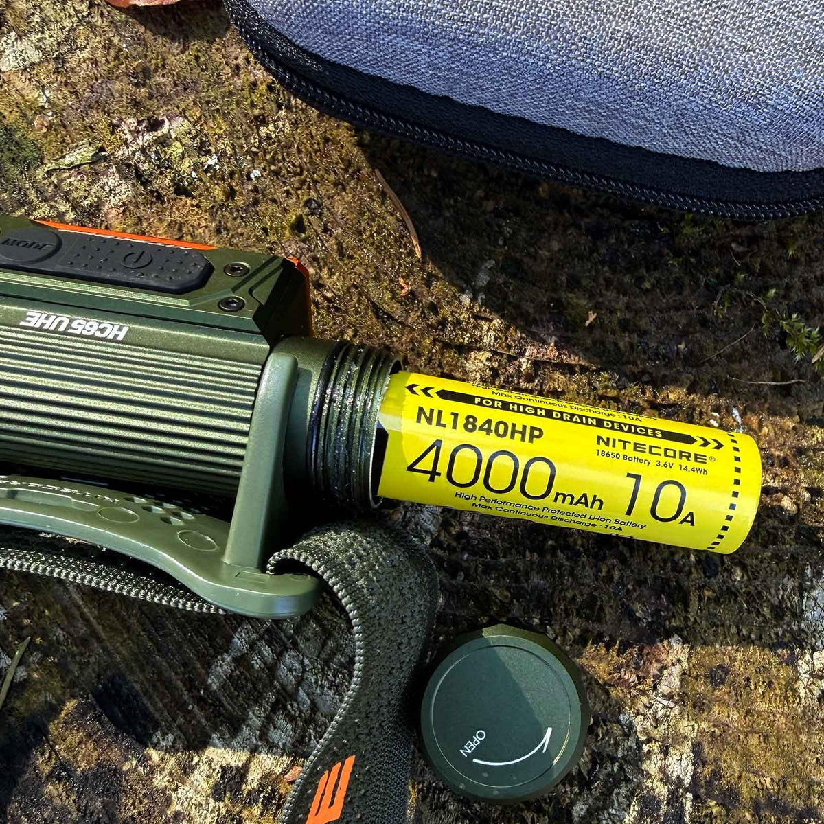 Nitecore HC65 UHE Hunting Edition – Jagd-Stirnlampe mit 2000 lm, Rotlicht & USB-C