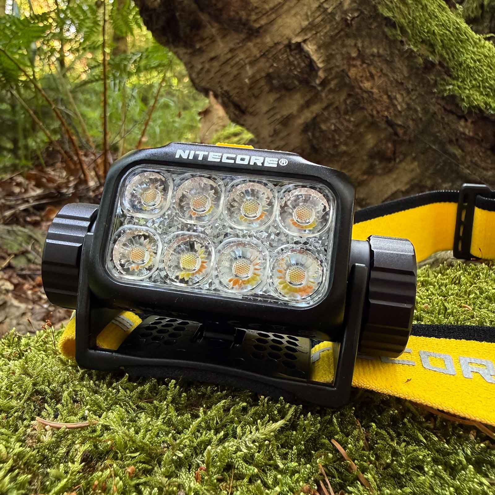 Nitecore UT6 – Trailrunning Stirnlampe mit 1600 lm, USB-C-Akku & 3 Lichtfarben – Produktbild