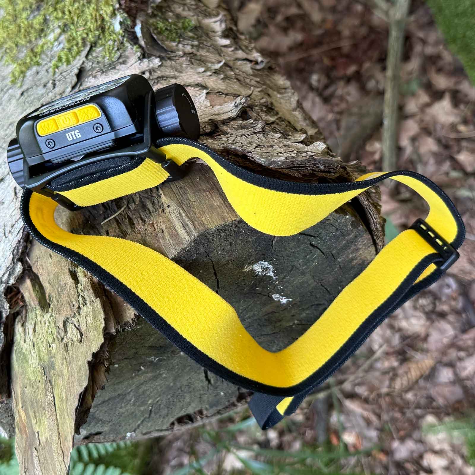 Nitecore UT6 – Trailrunning Stirnlampe mit 1600 lm, USB-C-Akku & 3 Lichtfarben – Detailansicht