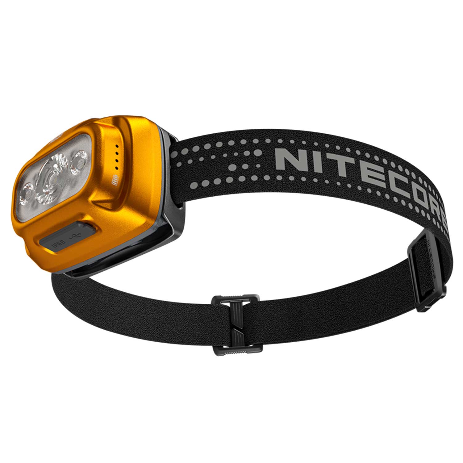 Nitecore NU31 - Leichte LED Stirnlampe 550 Lumen mit Akku und USB-C – Detailansicht