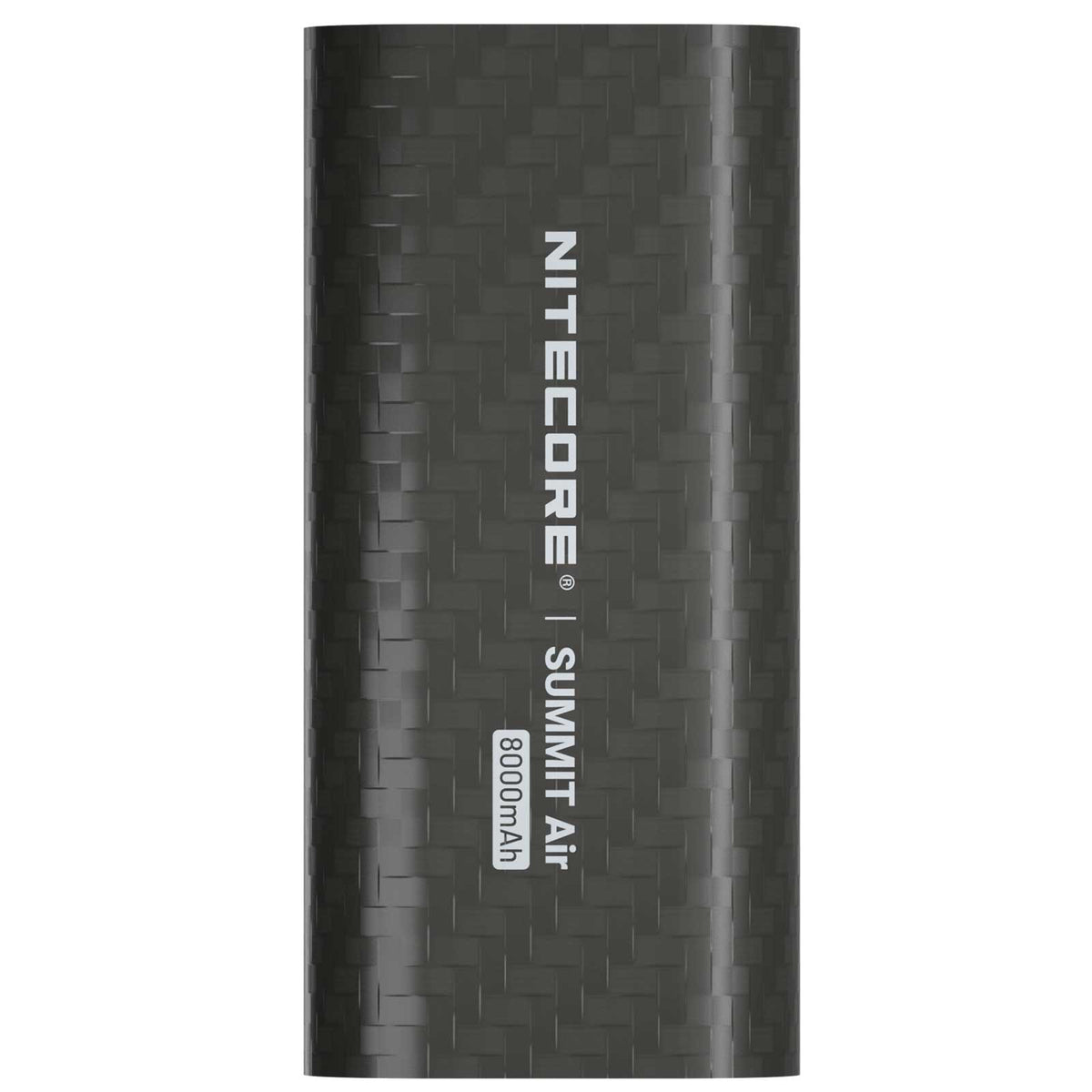 Nitecore SUMMIT Air – 8000mAh Powerbank mit 2x USB-C, kältebeständig bis -40 °C. Darstellung der Energiereserve für Wintertouren bei Frost.