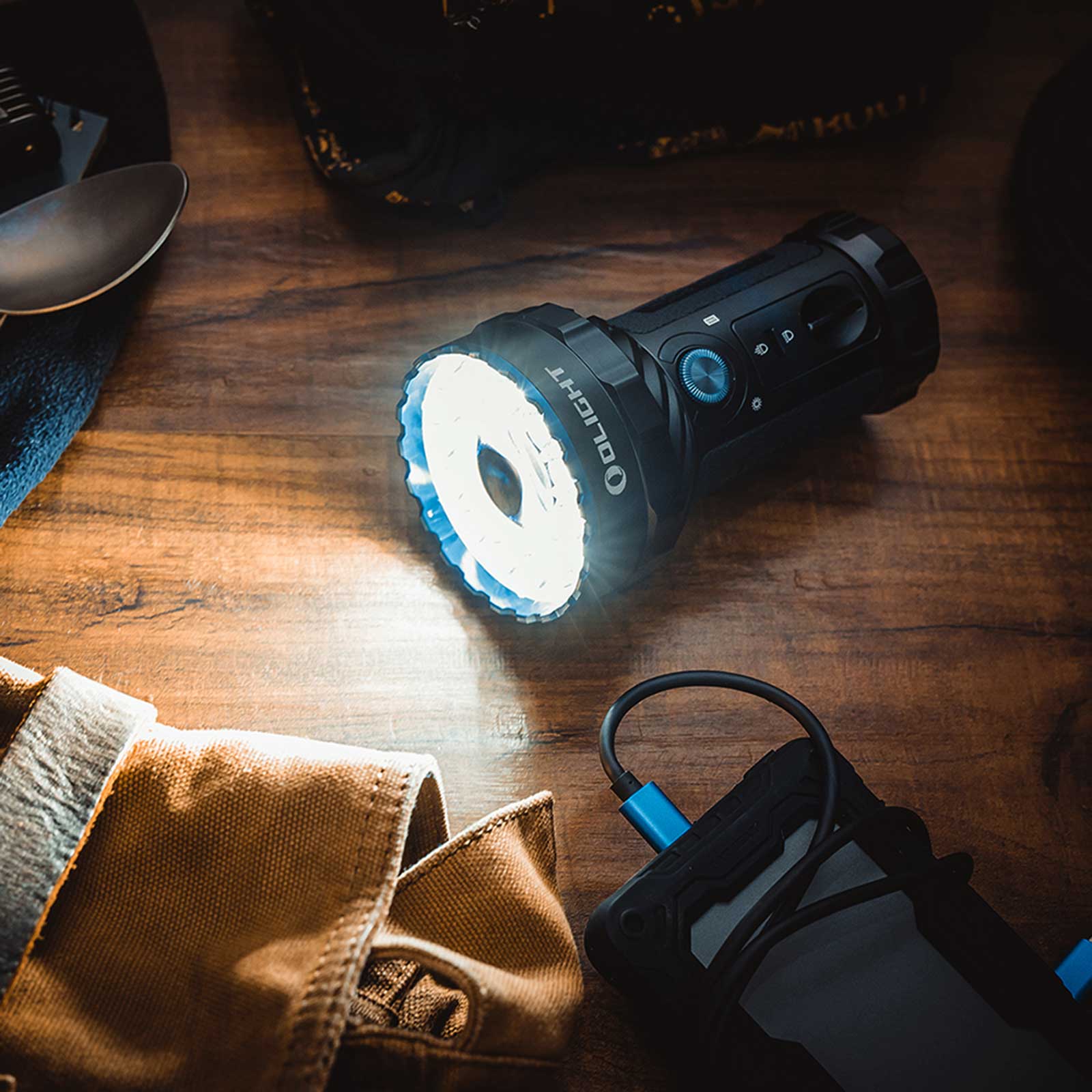 Olight Marauder 2 – Hochleistungs-Taschenlampe mit 14000 lm & USB-C