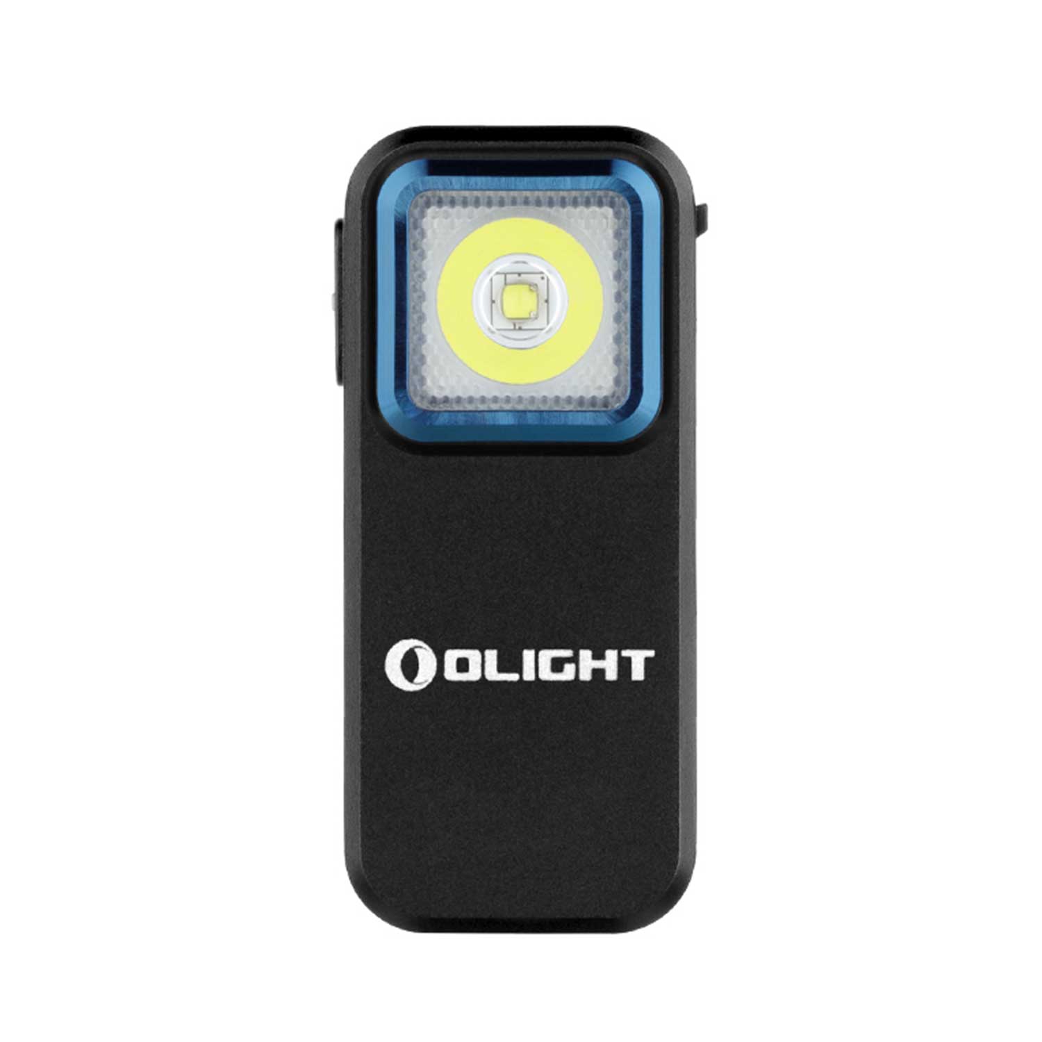 Olight Oclip – Multifunktionslampe mit Clip, Magnet, Rotlicht, USB-C (schwarz) – Detailansicht