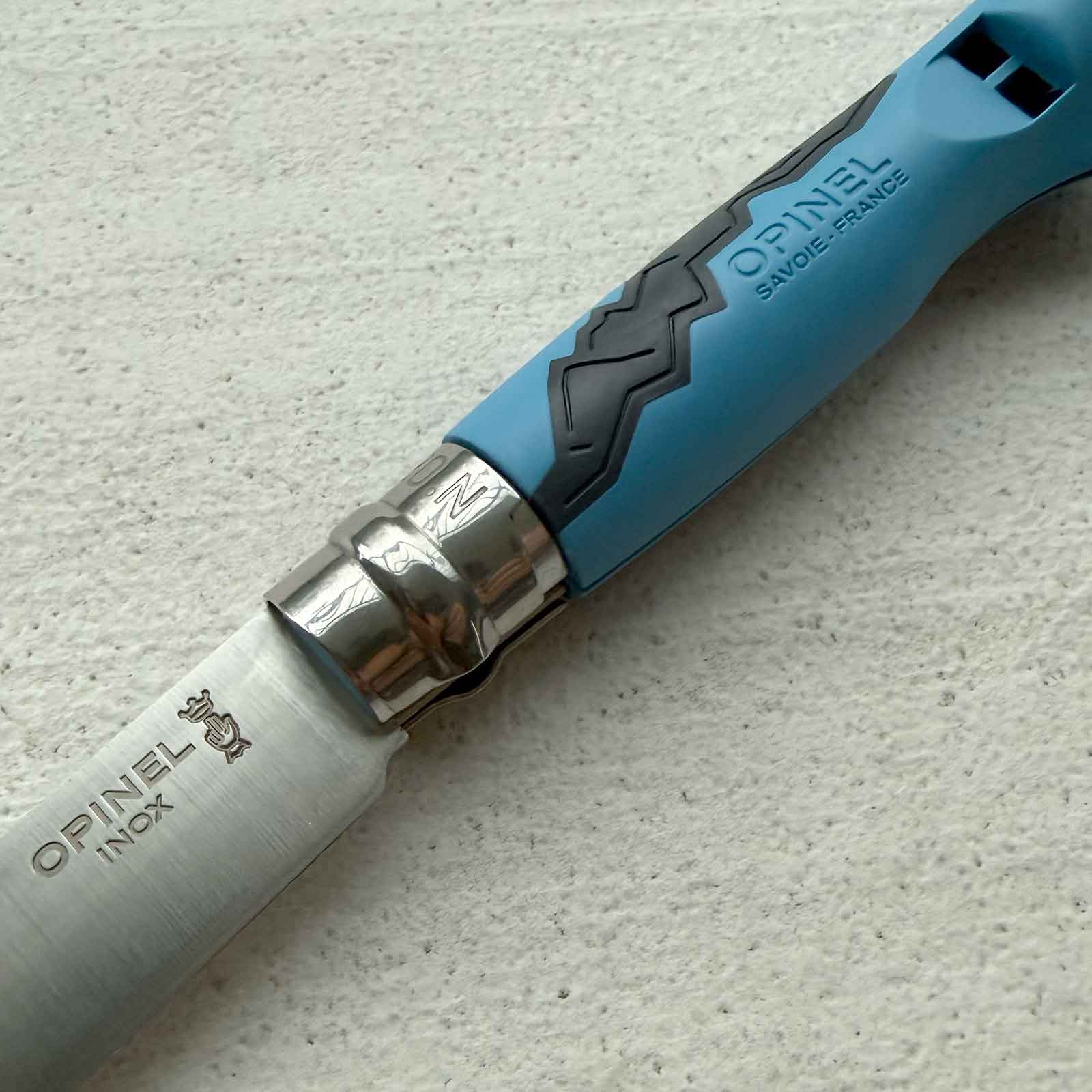 Opinel No 07 Outdoor Junior Kindermesser mit Signalpfeife
