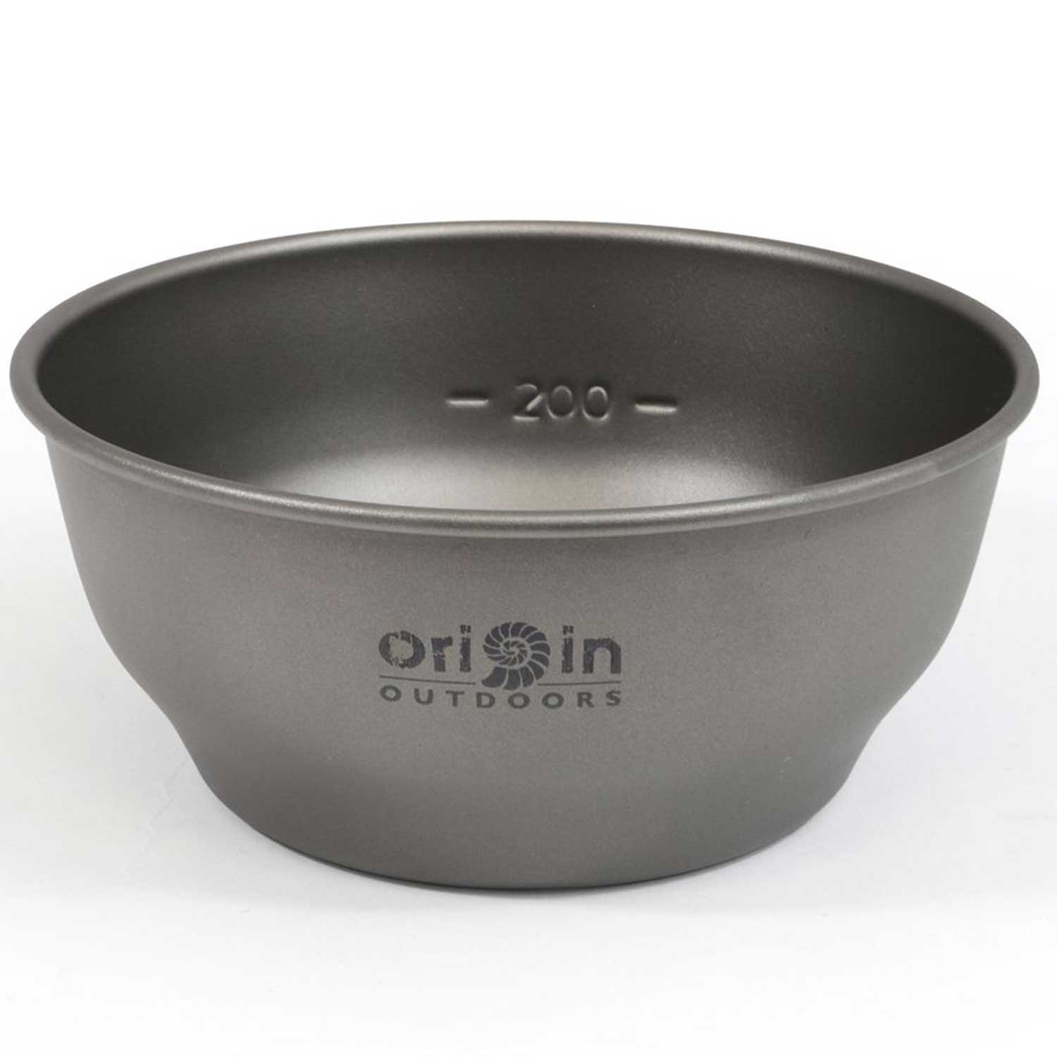 Origin Outdoors Titan Schüssel 400 ml – Ultraleicht und Robust – Detailansicht