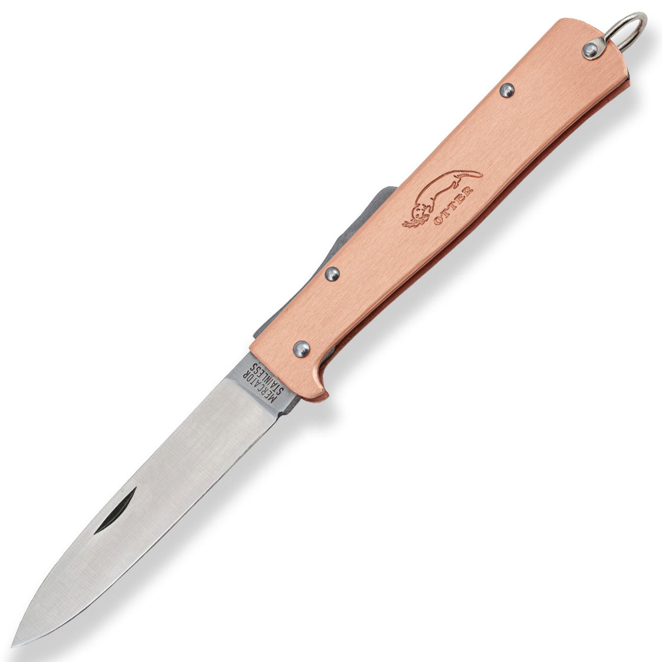 Otter Mercator Kupfer Taschenmesser (10-626 rg) – Detailansicht