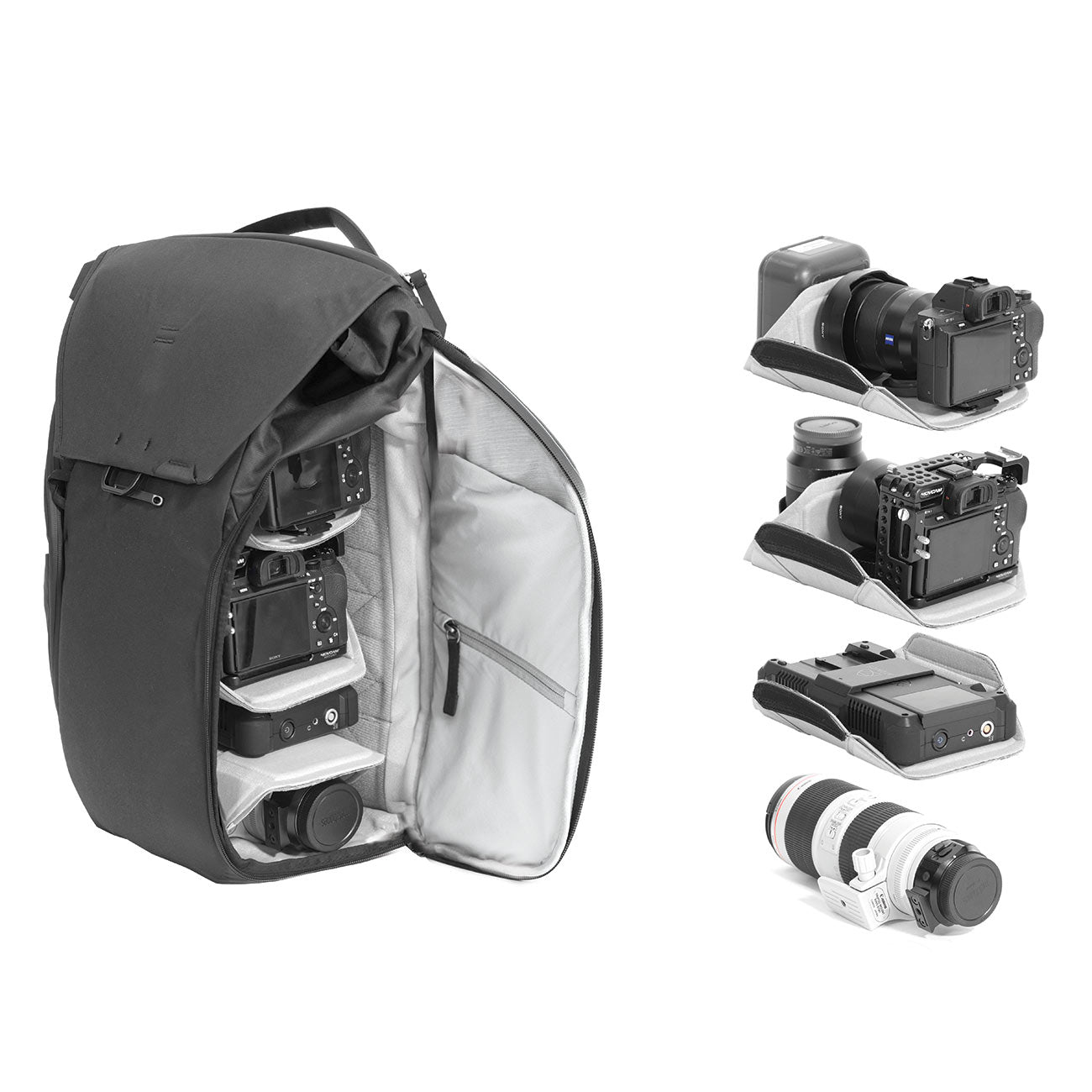 Peak Design Everyday Backpack V2 30L – Fotorucksack für Kamera & Zubehör – Detailansicht
