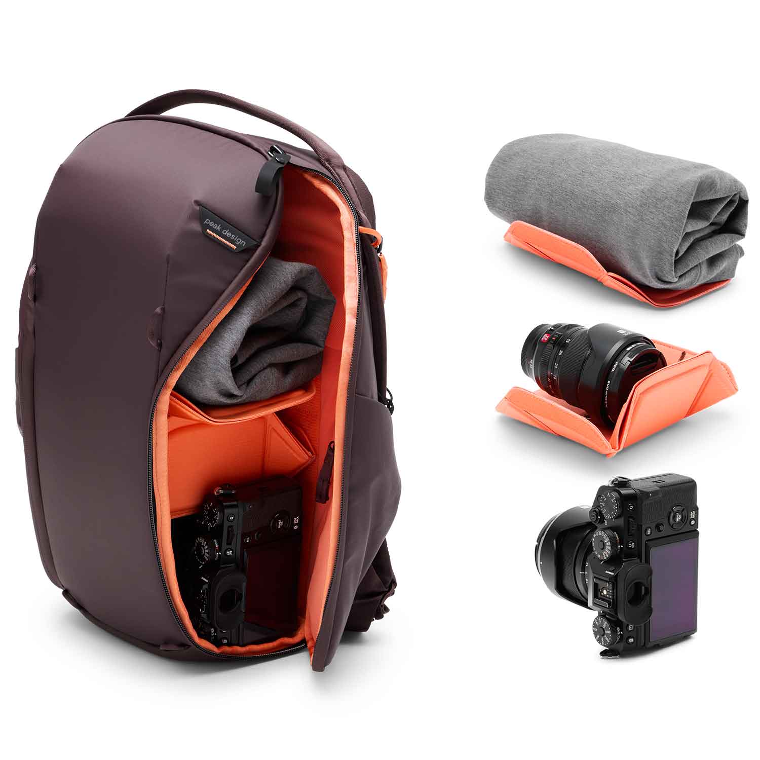 Peak Design Everyday Backpack V2 Zip 15L – Fotorucksack – Detailansicht
