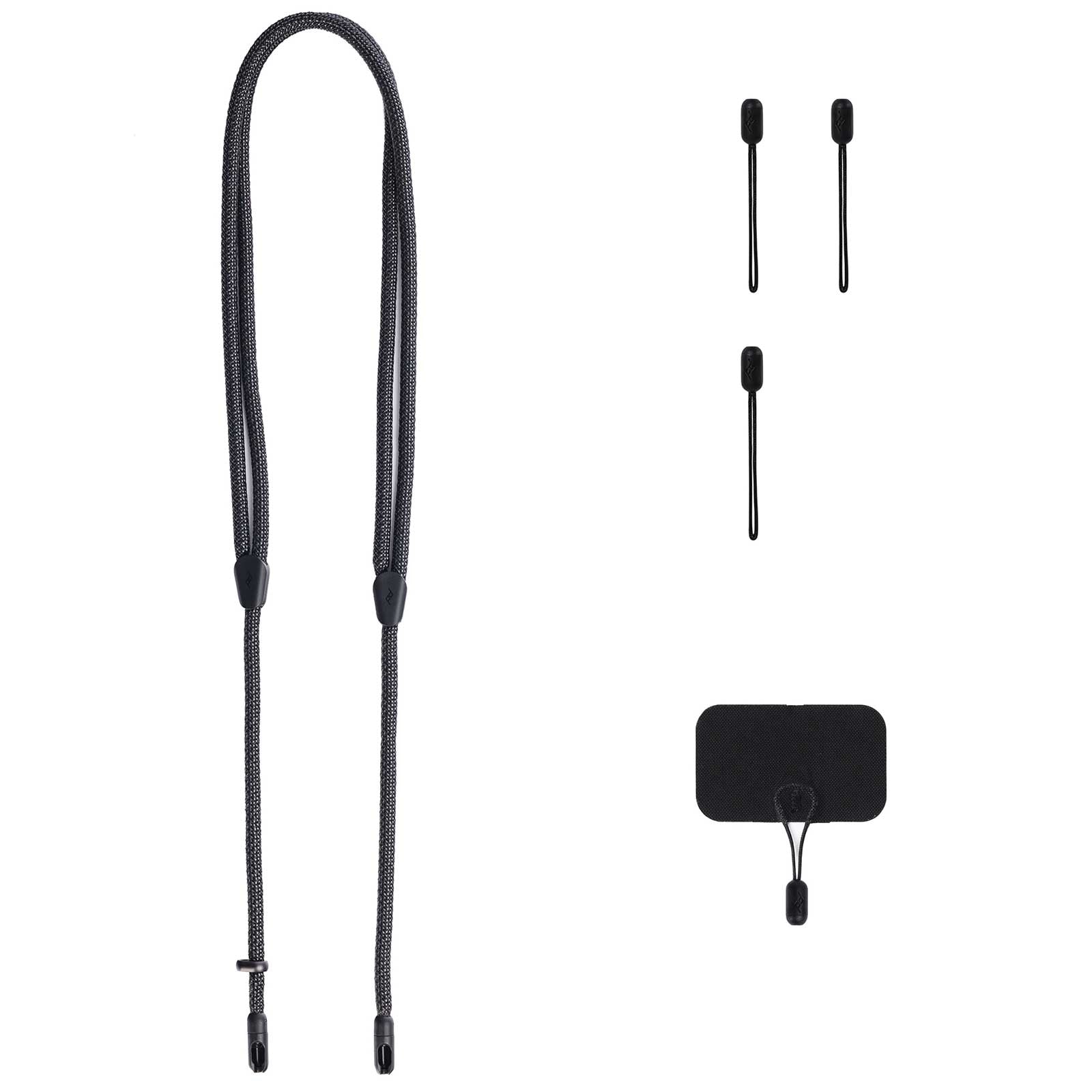 Peak Design Mobile Crossbody Strap - schwarze Farbe - Lieferumfang