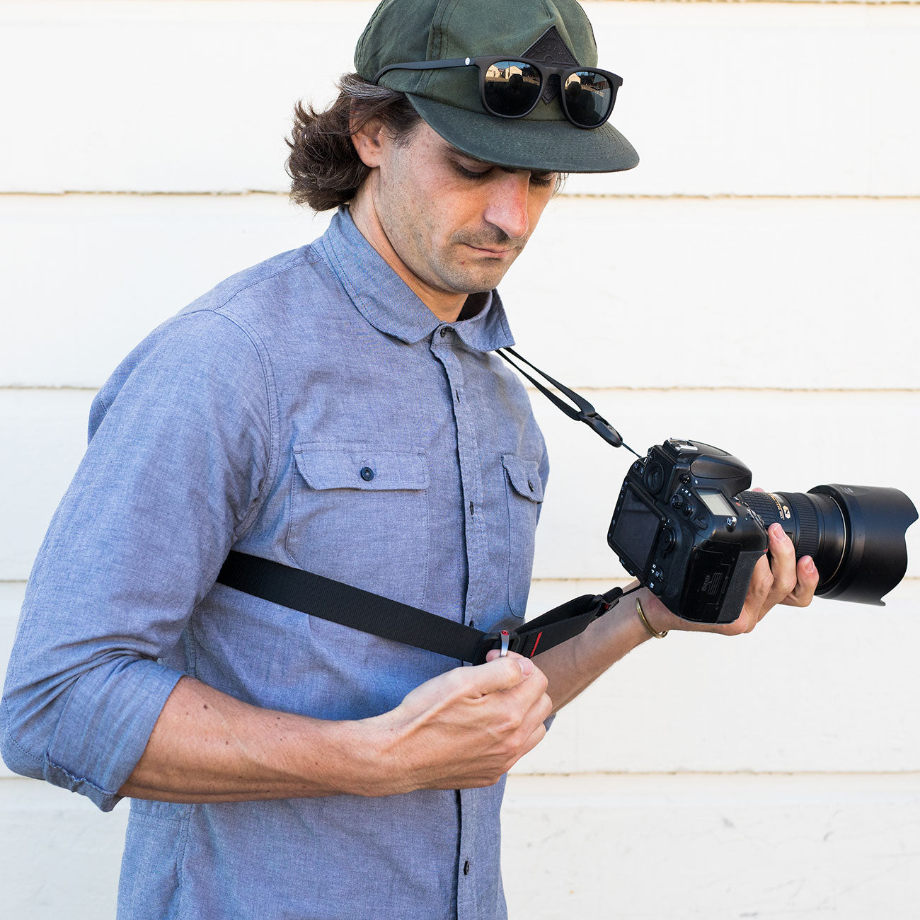 Peak Design Slide – Kameragurt für DSLR & Systemkamera 4 – Schwarz schwarz für mann und frau fotograf