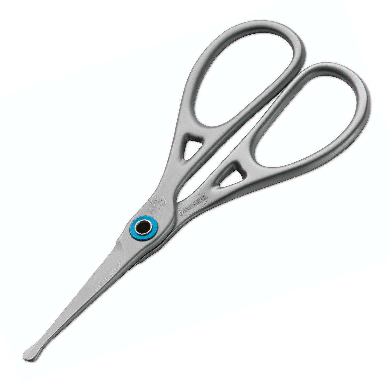 Premax Ringlock – Italienische Nasenhaarschere 11 cm aus Edelstahl