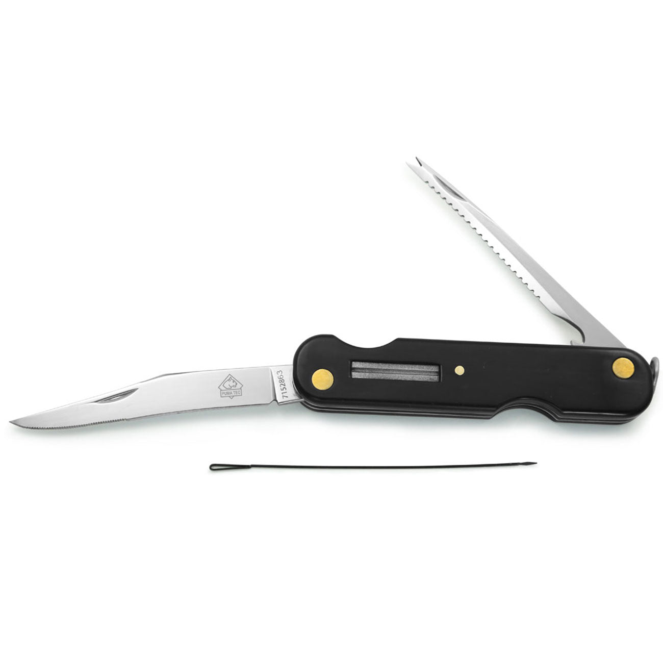 Puma TEC Universal-Anglermesser 863 - Angel Klappmesser mit 8 Funktionen