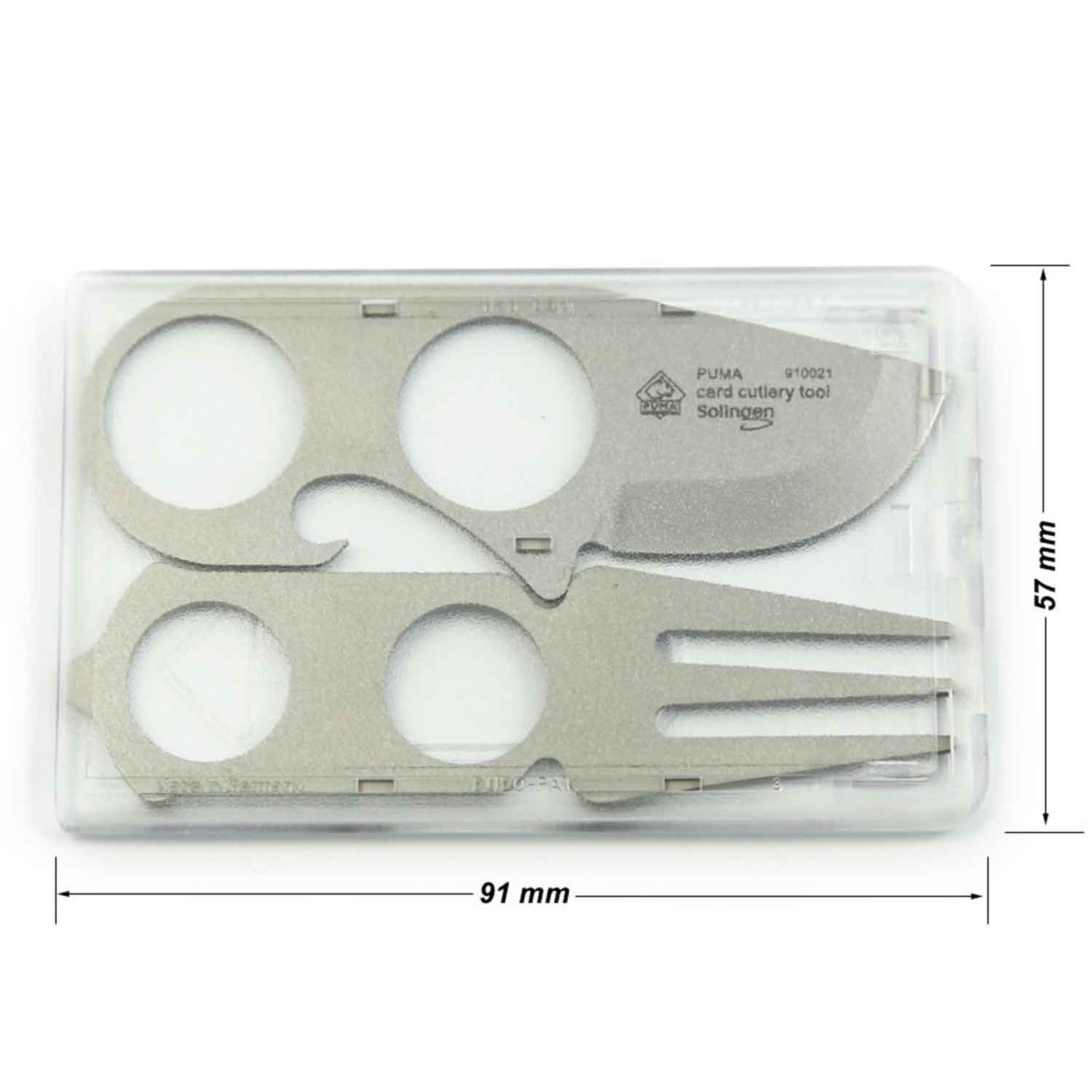 Puma Card Cutlery Tool – 4-in-1-Reisebesteck für Minimalisten