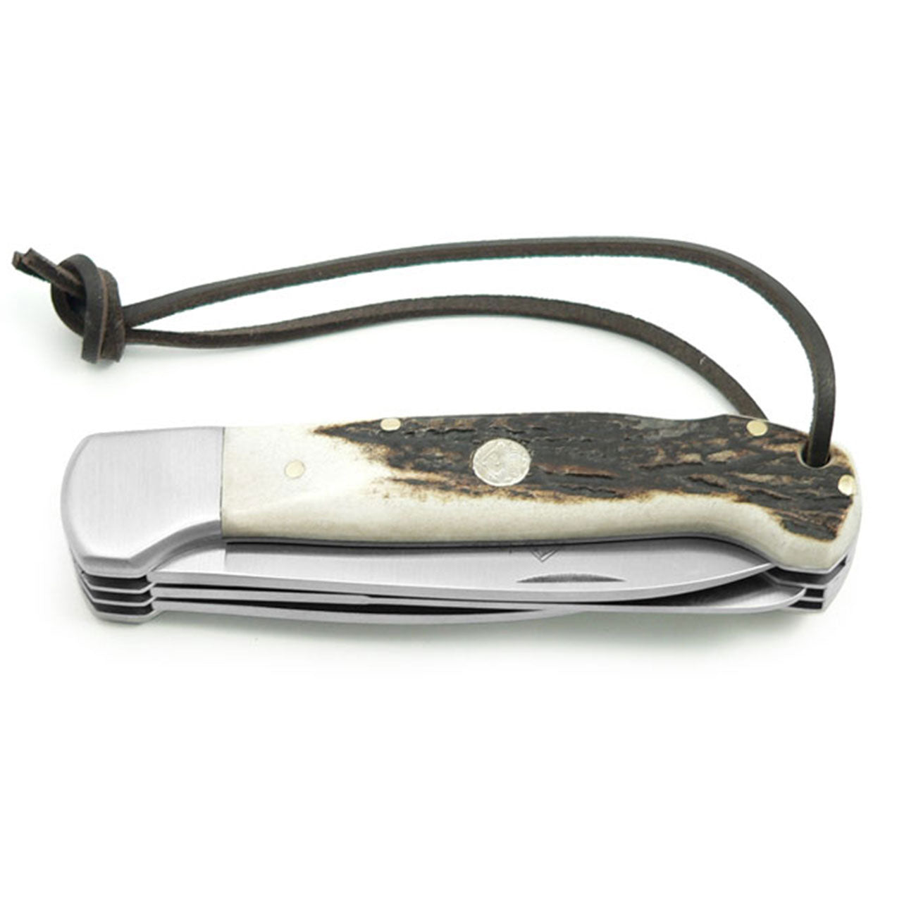 Puma IP la caza stag I – Jagdtaschenmesser mit Knochensäge und Aufbrechklingen – Detailansicht