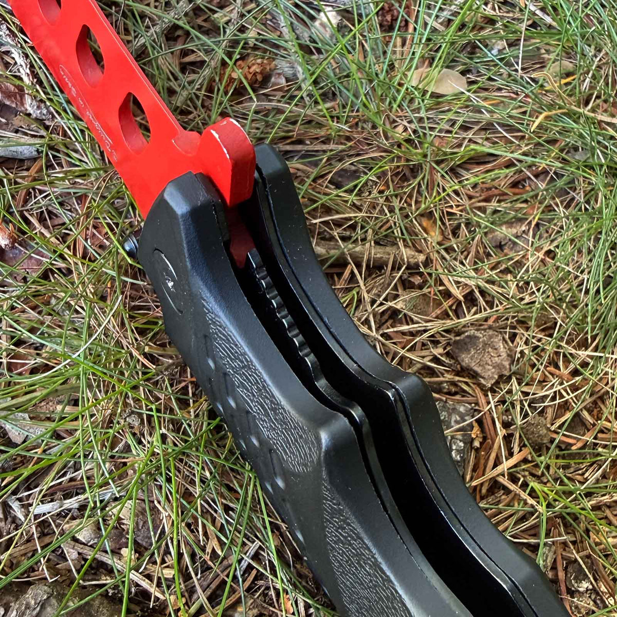 K25 Pocket Knife Trainer Trainingsmesser inkl. Nylonetui – Detailansicht