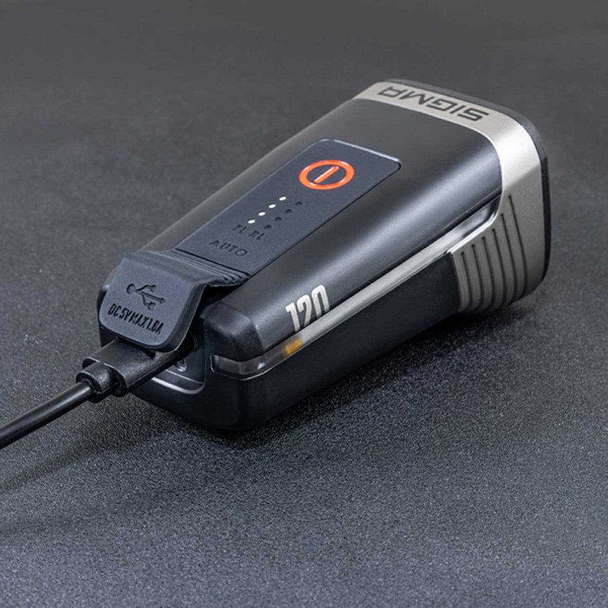 Sigma Aura 120 Link – Akku-Fahrrad-Frontlicht mit 120 Lux, USB-C & StVZO