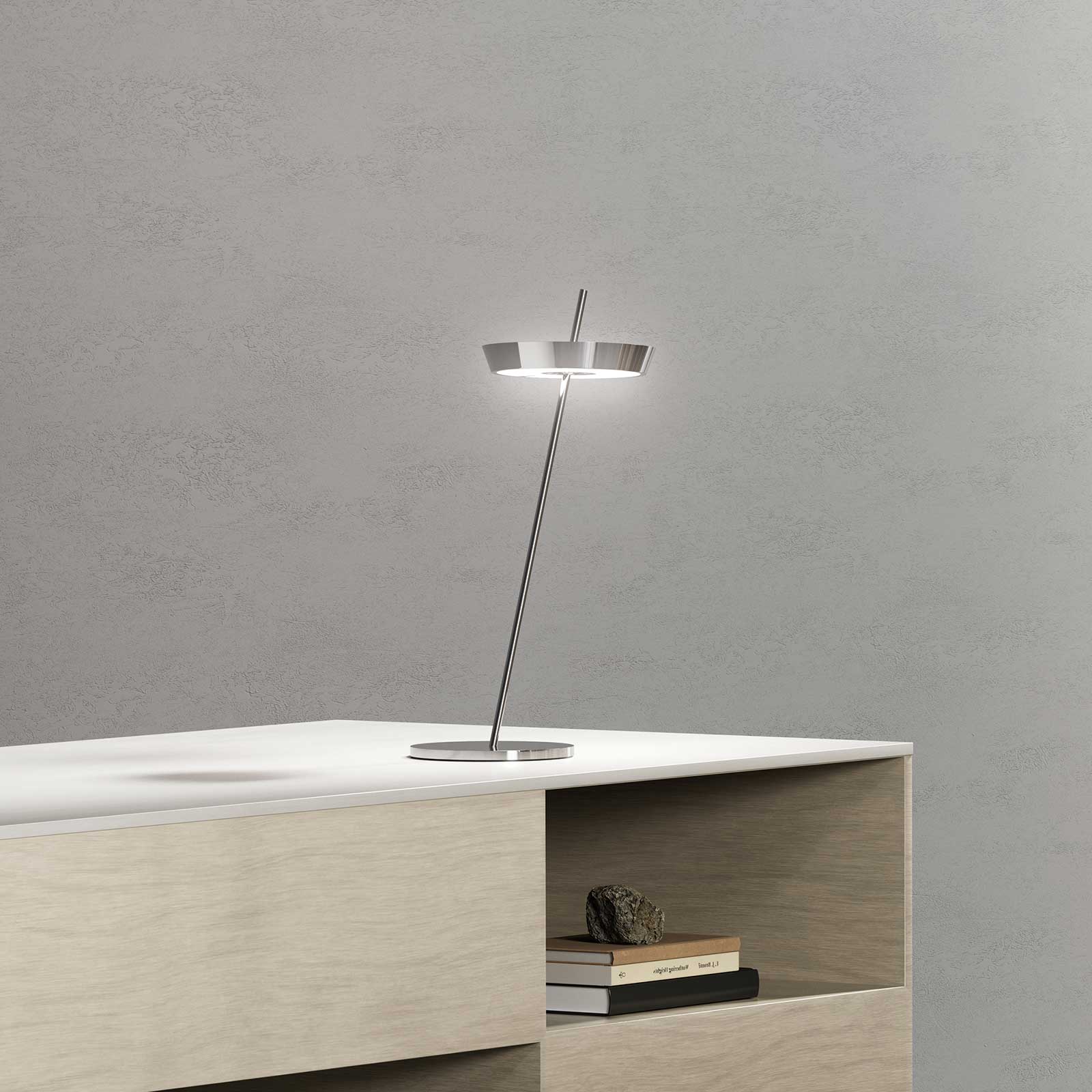 Sigor Mahina – Akku-Tischleuchte mit Touch-Dimmer, warmweißes Licht & USB-C
