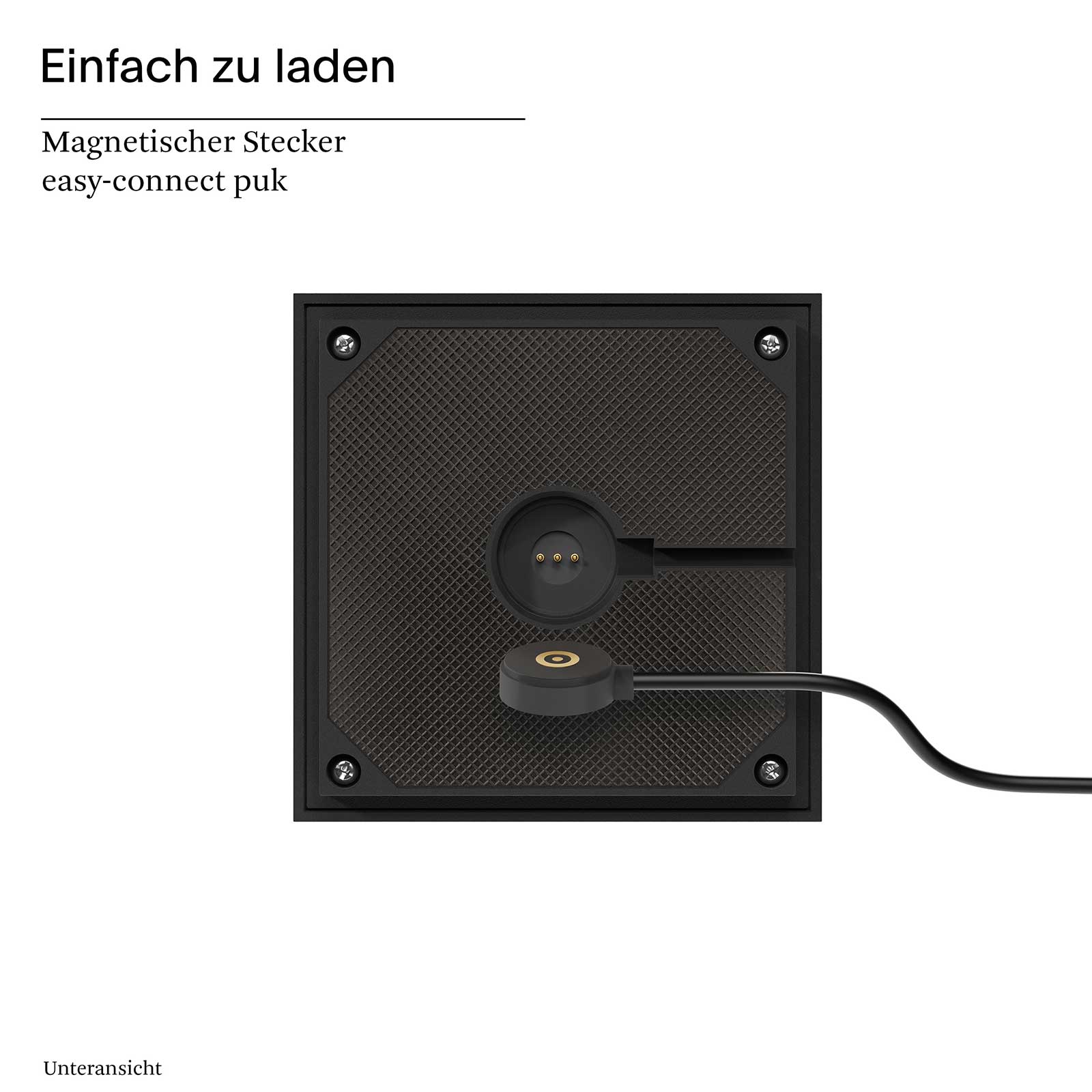 Sigor Nutalis – dimmbare Akku-Tischleuchte mit 2200/2700 K & IP54 – mit Akku und Ladeanschluss