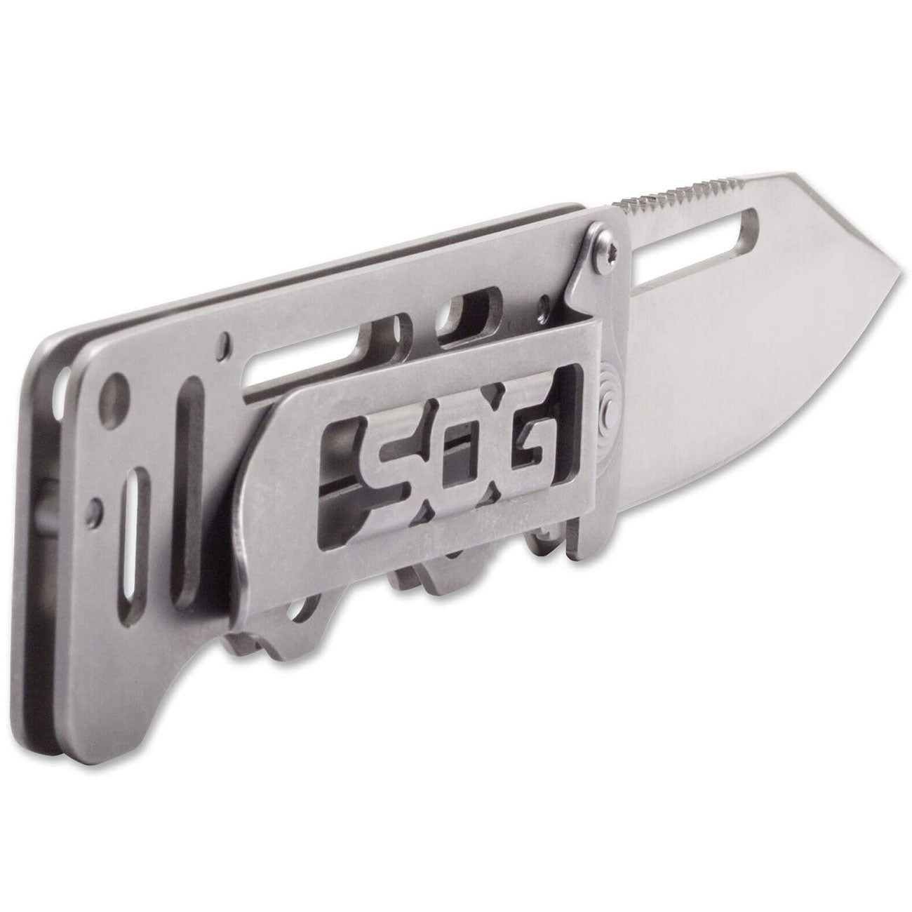 SOG Cash Card - Edelstahl Taschenmesser mit Tip-Down Clip