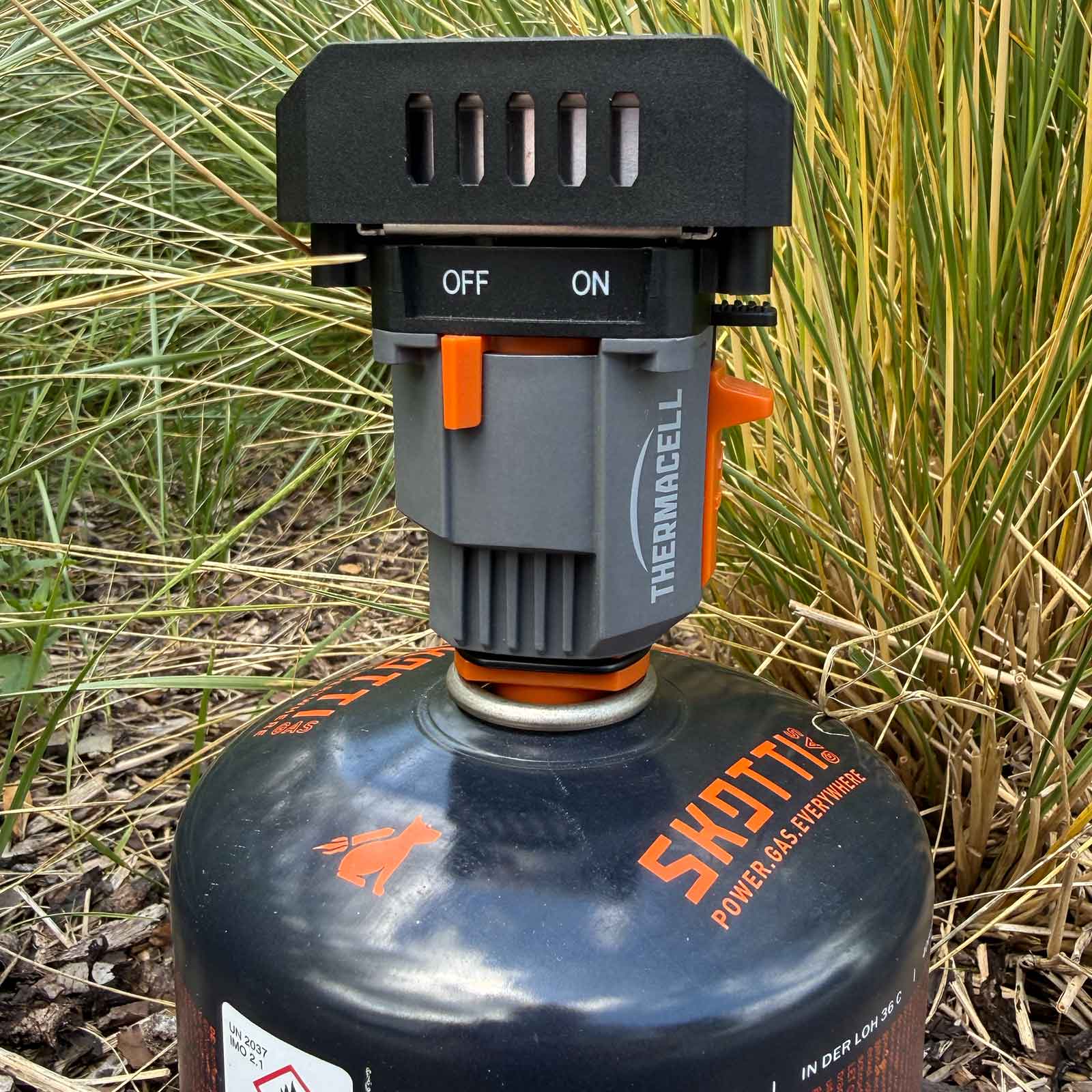 Thermacell MR-BP Backpacker Mückenabwehr-Set – Für gaskartusche camping