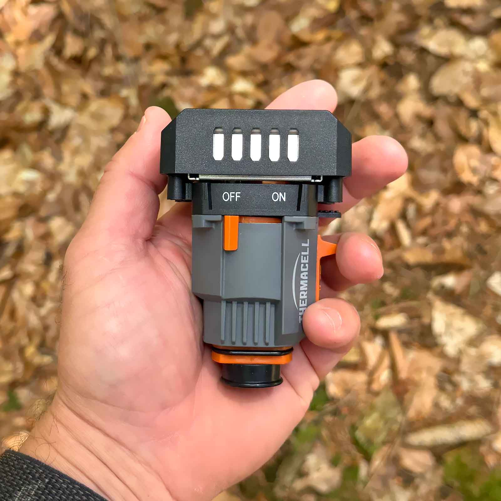 Thermacell MR-BP Backpacker Mückenabwehr-Set – Geraet Größe hand