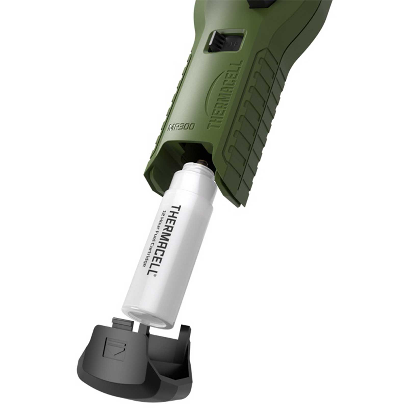 Thermacell MR-300GI Mückenabwehr-Set – 15 m² Schutzbereich, Olivgrün