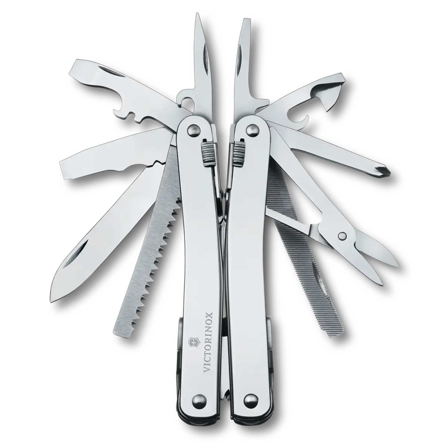 Victorinox Swiss Tool Spirit II – Multitool mit 24 Funktionen und Nylon Etui