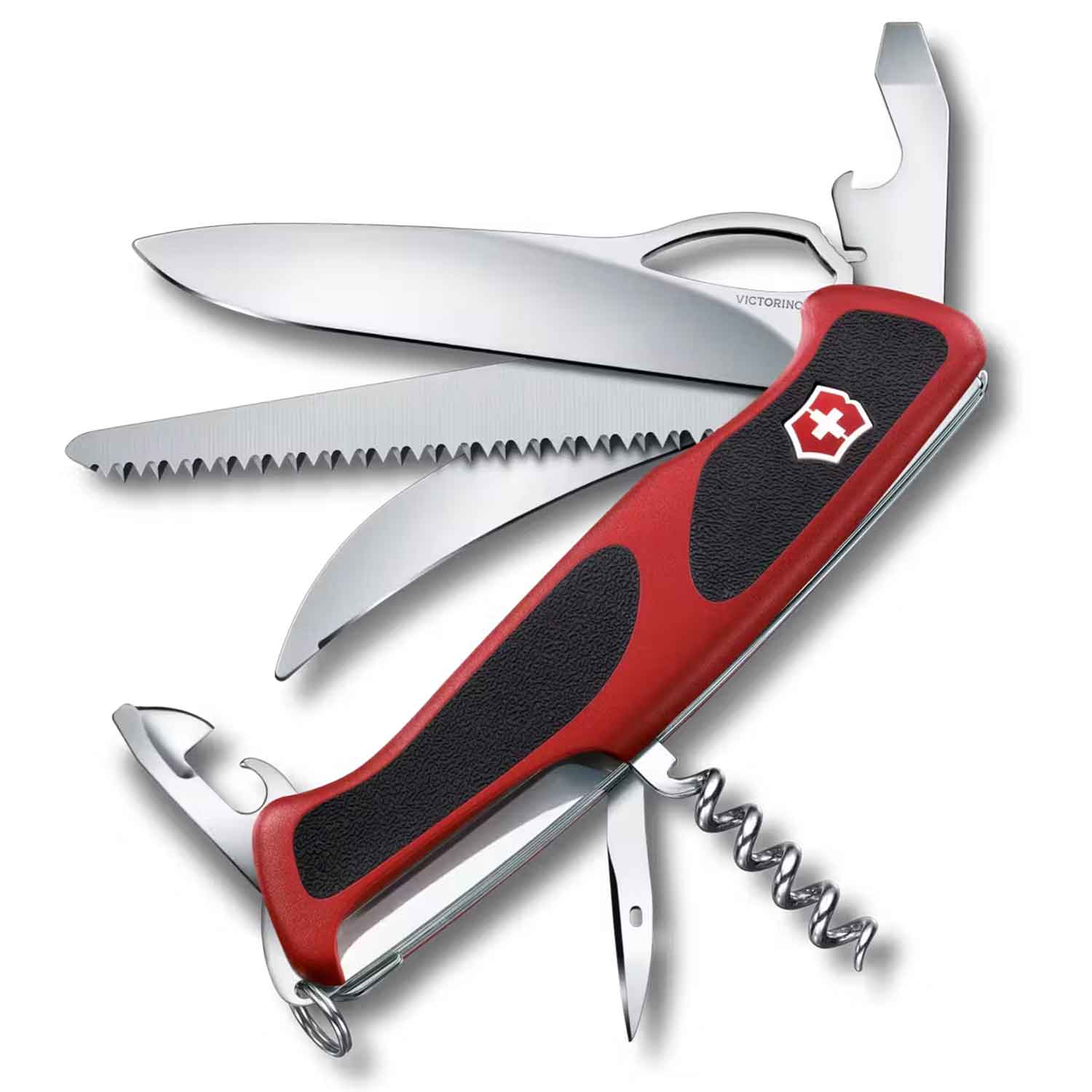 Victorinox Ranger 57 M Grip – Outdoor Taschenmesser mit 13 Funktionen