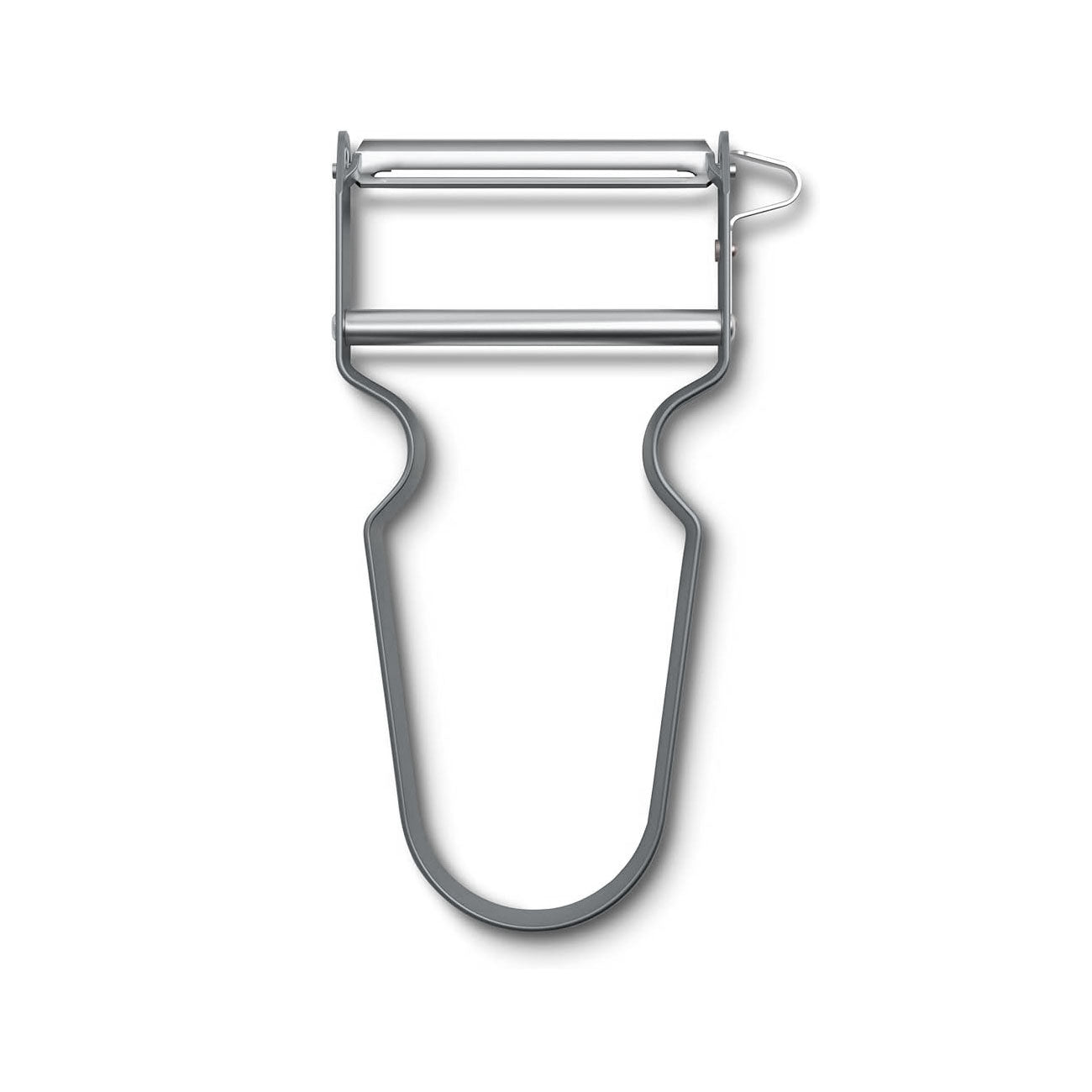 Victorinox REX Sparschäler, extra scharfer Gemüseschäler, Kartoffelschäler in silber