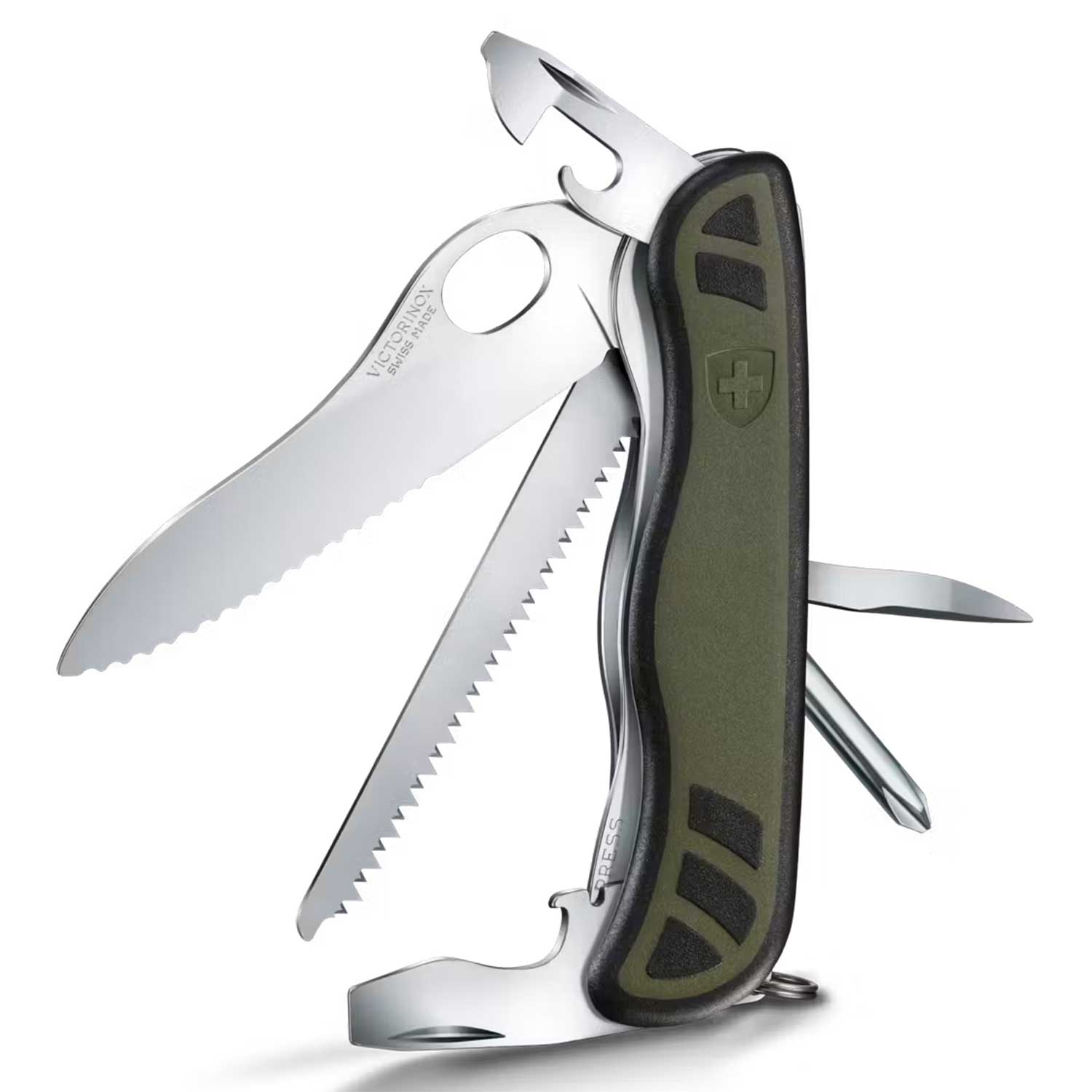 Victorinox Schweizer Soldatenmesser 08 mit 10 praktischen Funktionen