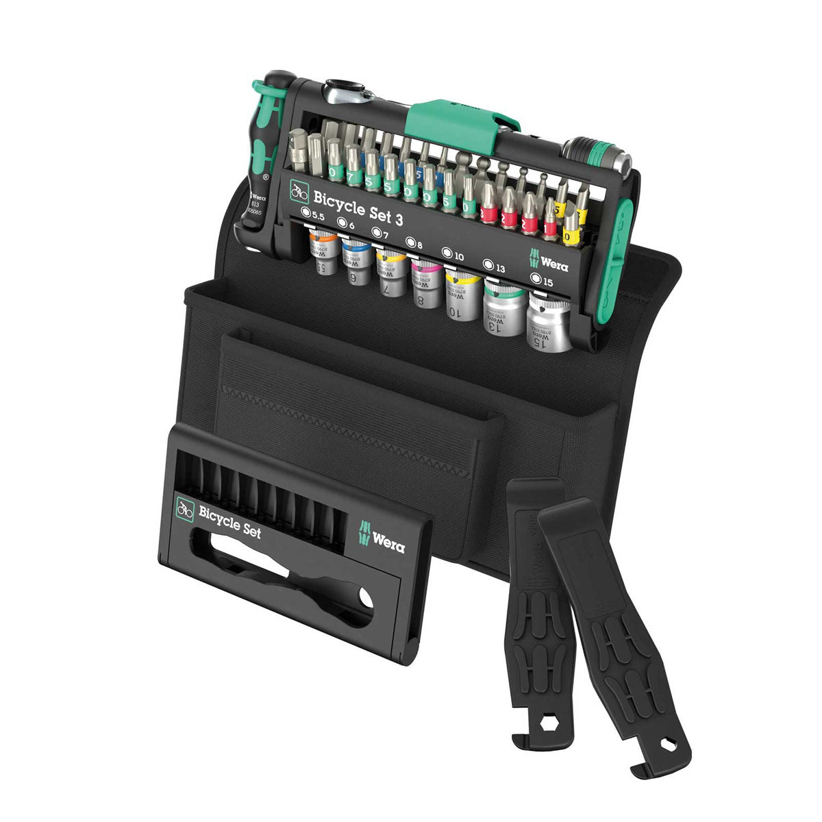 Wera Bicycle Set 3, 41-teiliges Fahrrad Werkzeug Set – Produktansicht