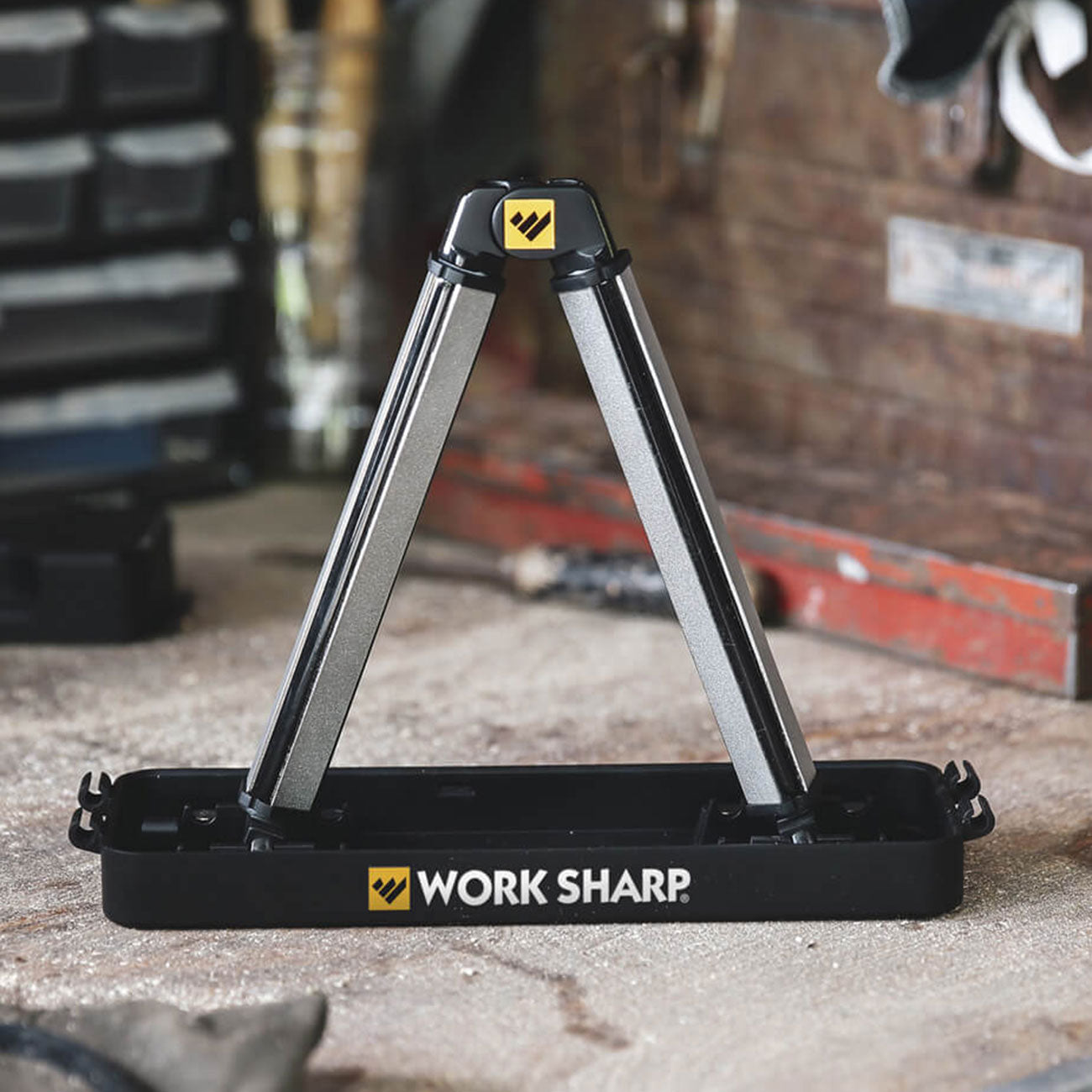 Work Sharp Angle Set Knife Sharpener – Manueller Messerschärfer mit einstellbarem Schleifwinkel