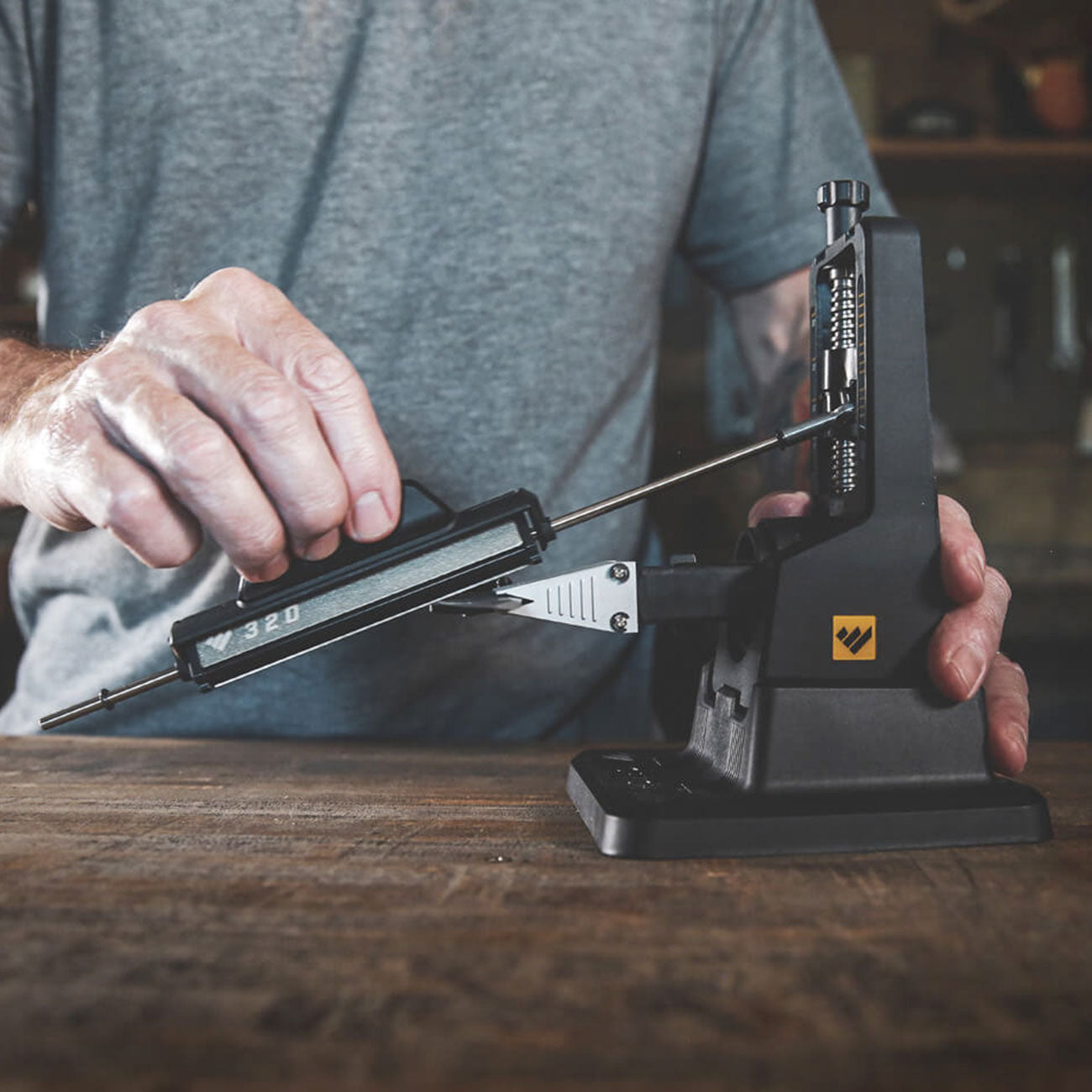 Work Sharp Precision Adjust Knife Sharpener - Manuelles Präzisions-Schärfgerät – Detailansicht