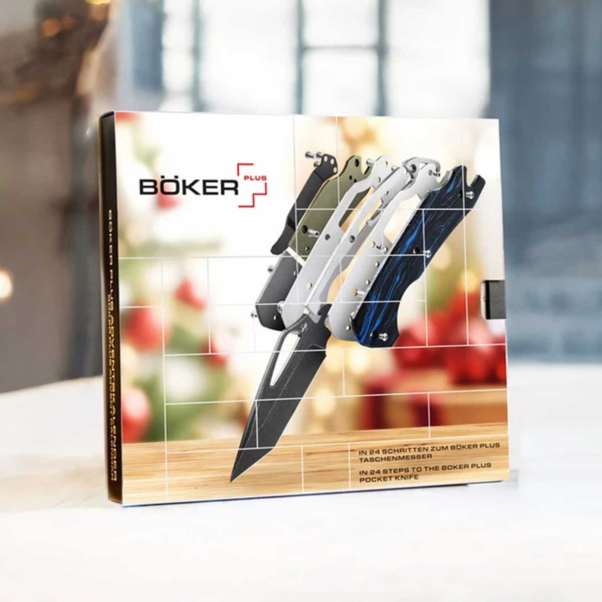 Böker Plus Adventskalender 2026 DTK – Taschenmesser-Bausatz mit 24 Türchen