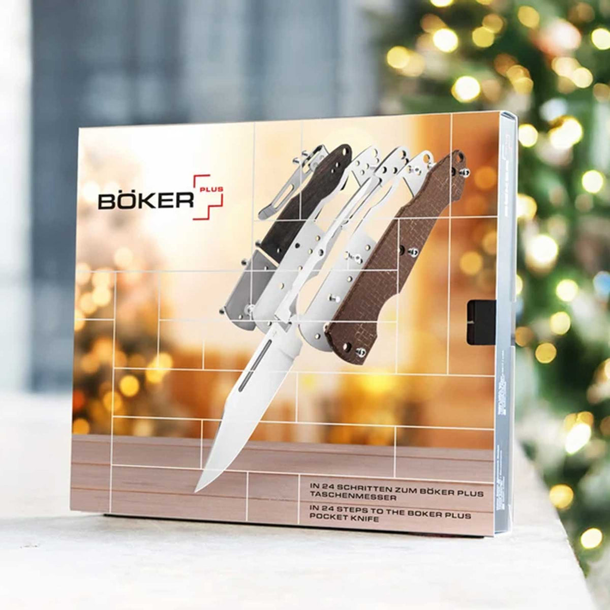Böker Plus Adventskalender 2026 Gent – Taschenmesser-Bausatz mit 24 Türchen