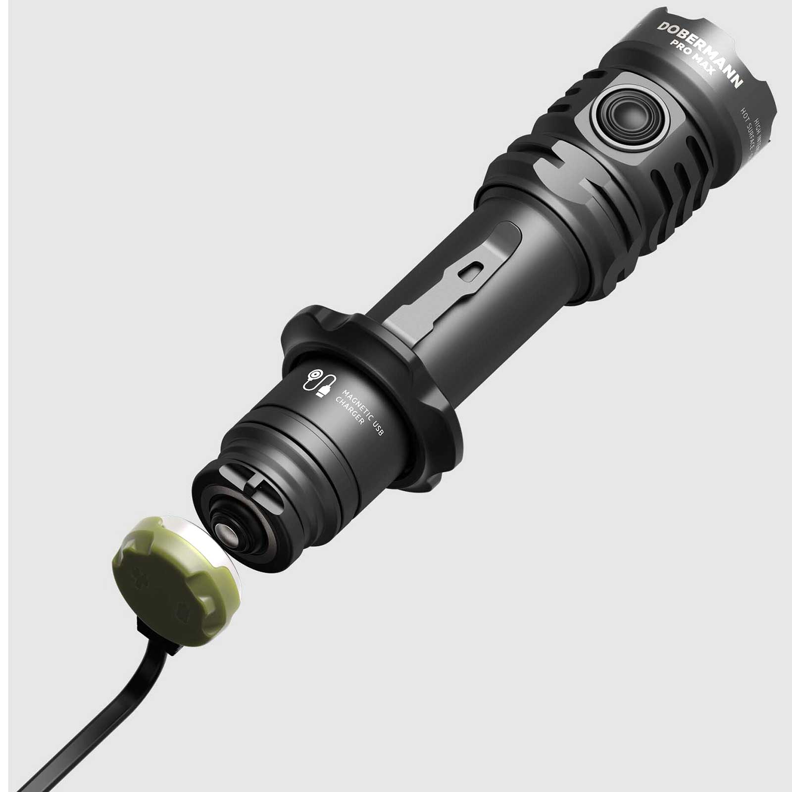 Armytek Dobermann Pro Max Magnet USB PCB White Taschenlampe