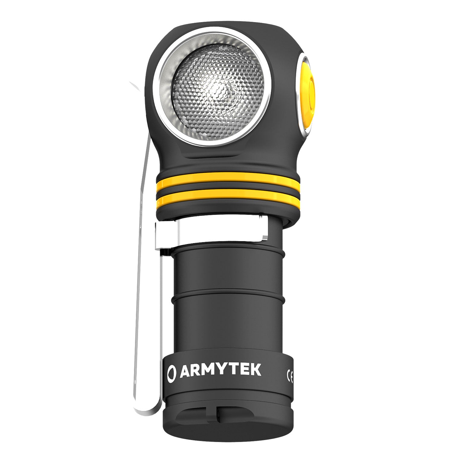 Armytek Elf C1 18350 – LED Stirnlampe mit USB-C Ladefunktion in 2 Lichtfarben – Detailansicht