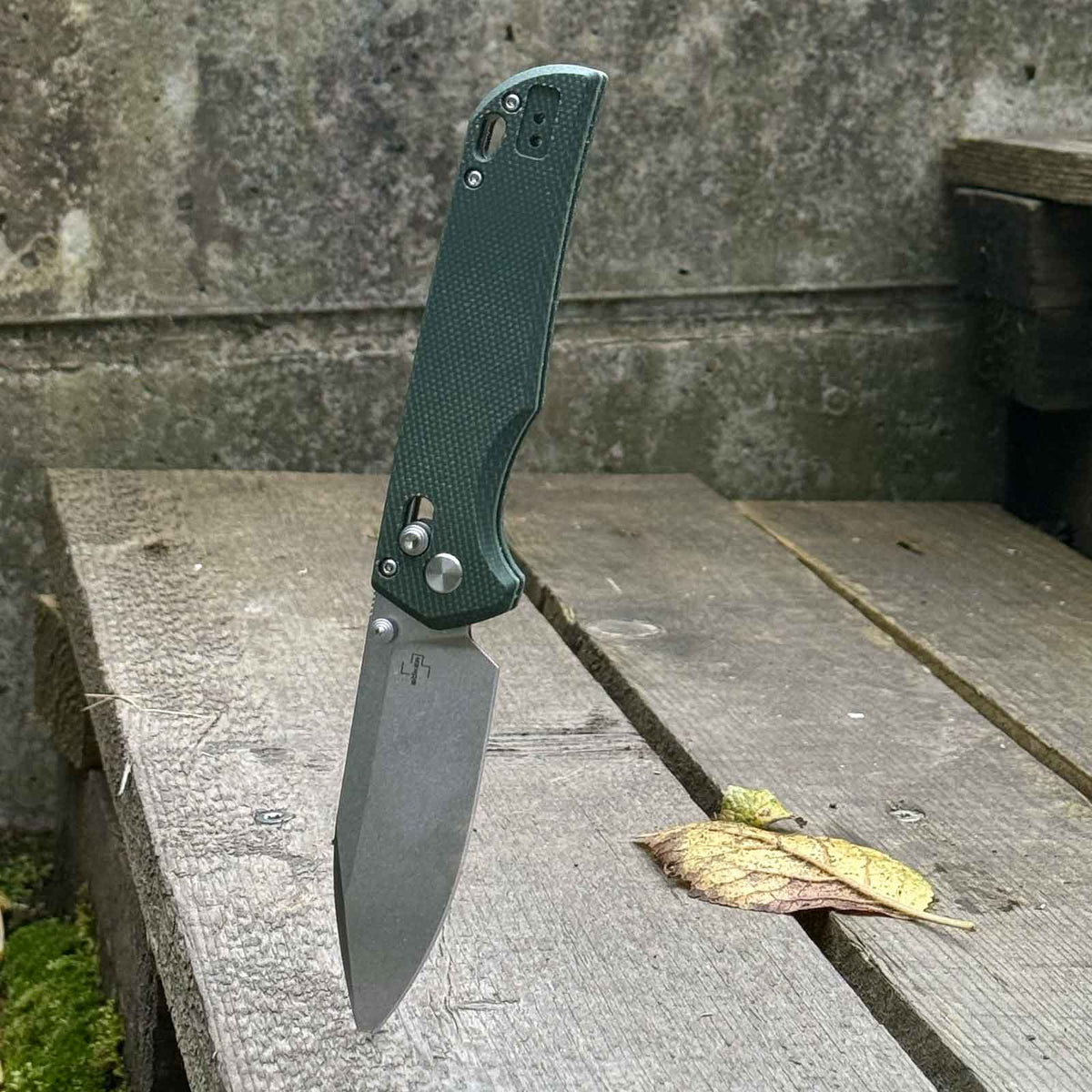 Böker Modern Exskelibur – Taschenmesser mit BKR-10 Klinge, Micarta & Crossbar Lock