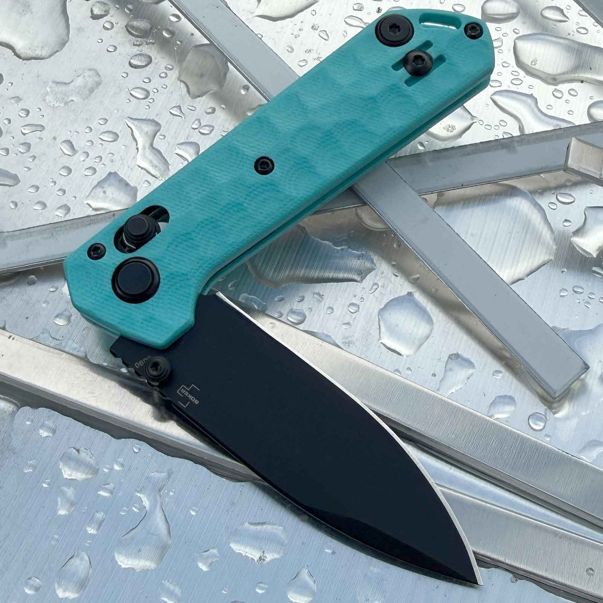 Böker Plus Händlermesser 2026 – Kihon Mini mit Nitro-V Klinge & türkisem G10 Griff
