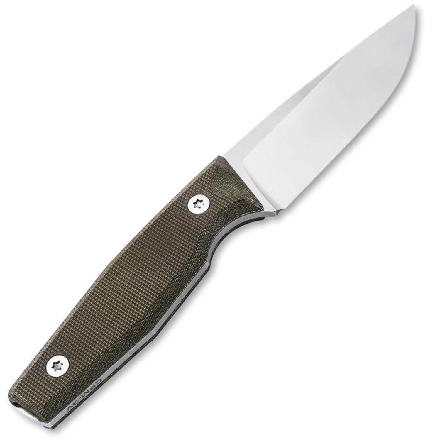 Böker Daily Knives AK4 - Outdoormesser mit Micarta-Griff & Kydexscheide – Detailansicht