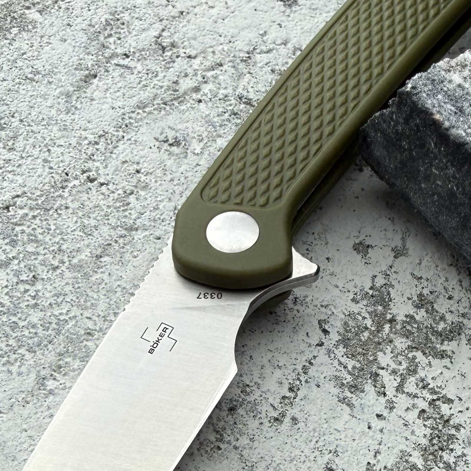 Böker Plus Fire Ant Green Taschenmesser