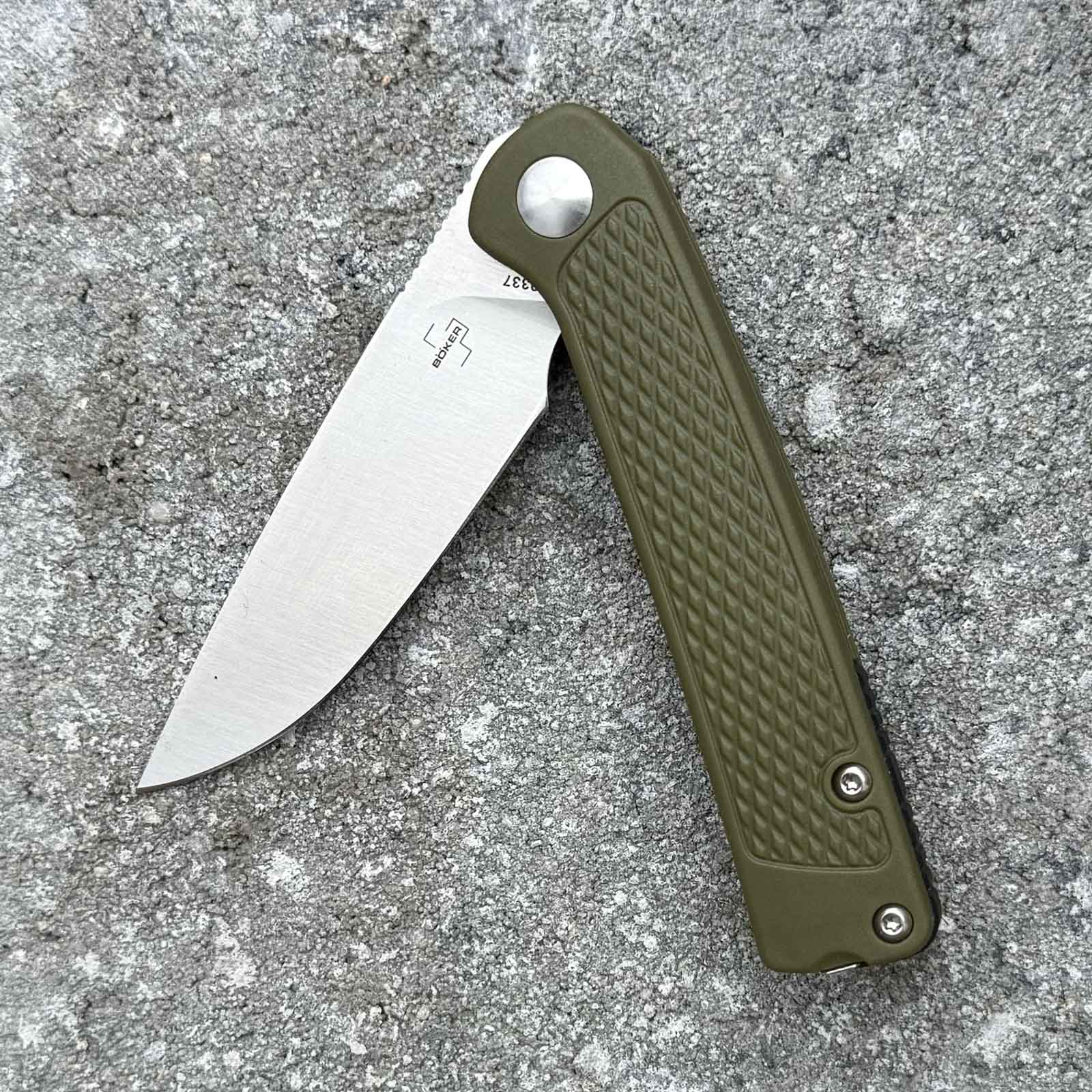 Böker Plus Fire Ant Green Taschenmesser