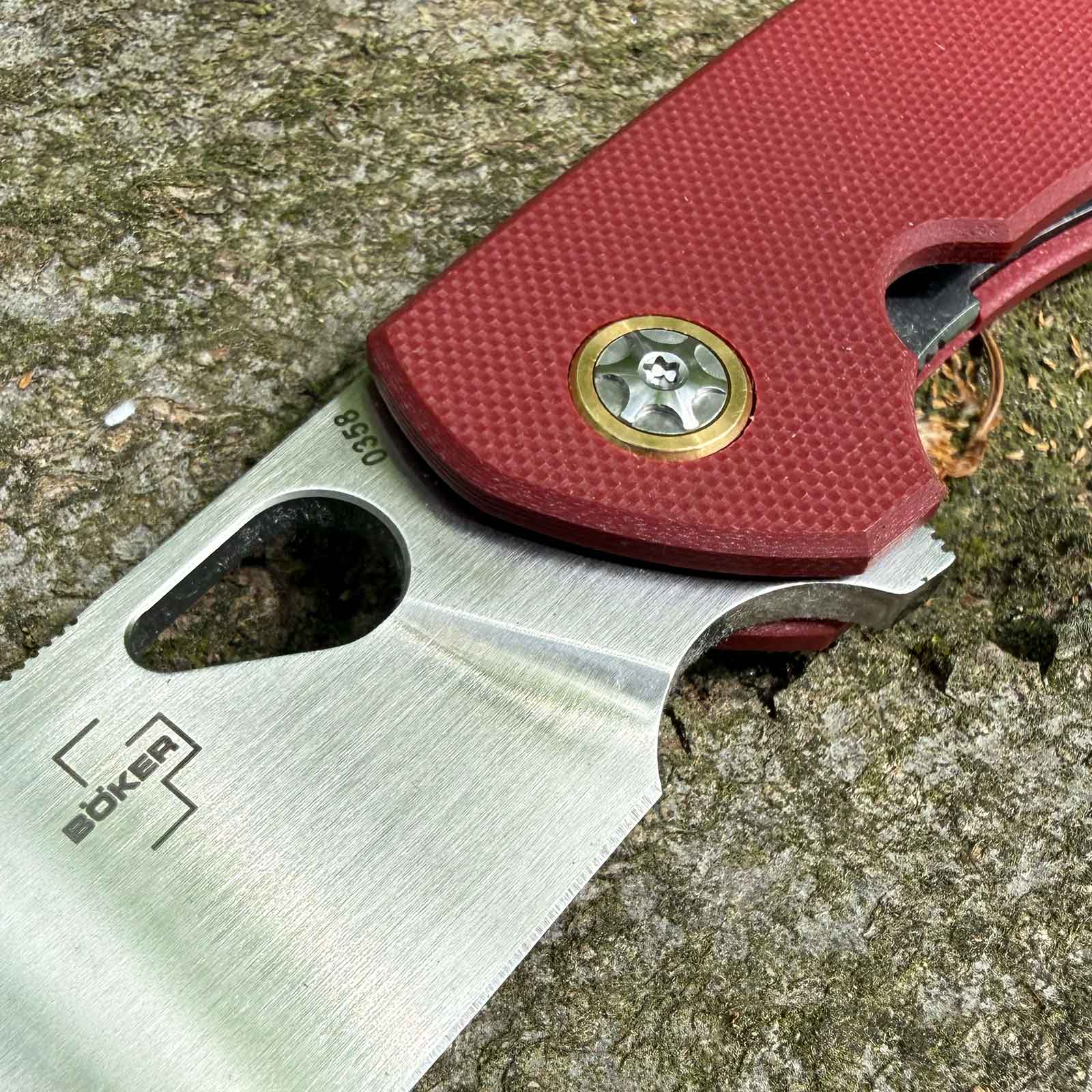 Böker Plus Little Friend – Taschenmesser mit CPM-S-35VN Klinge, G10 Griff & Clip