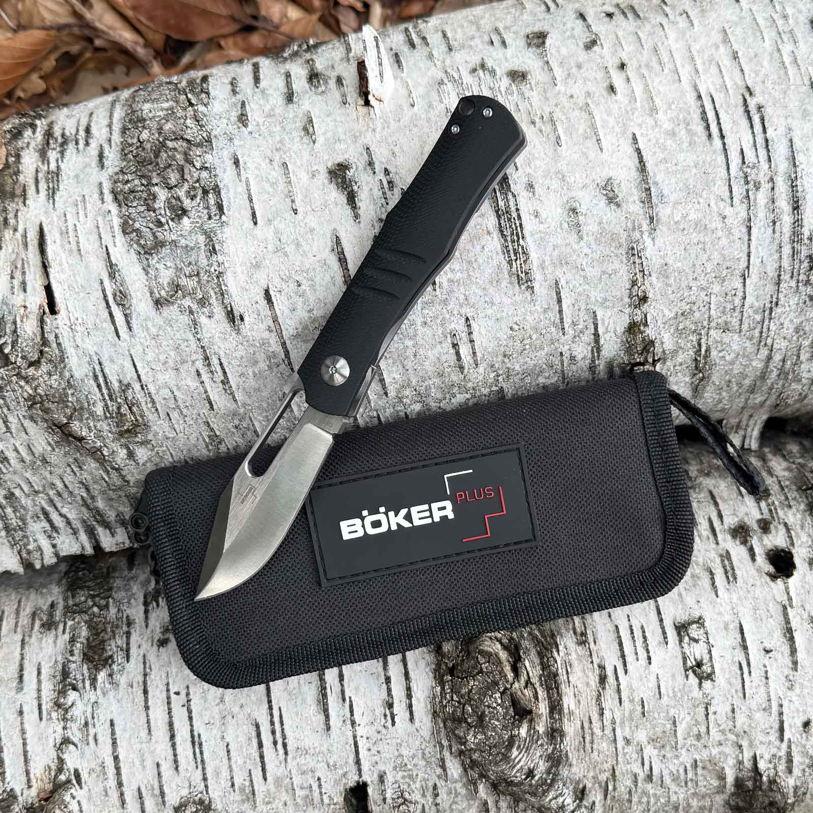Böker Plus Sliplock – EDC-Taschenmesser – Mit Etui