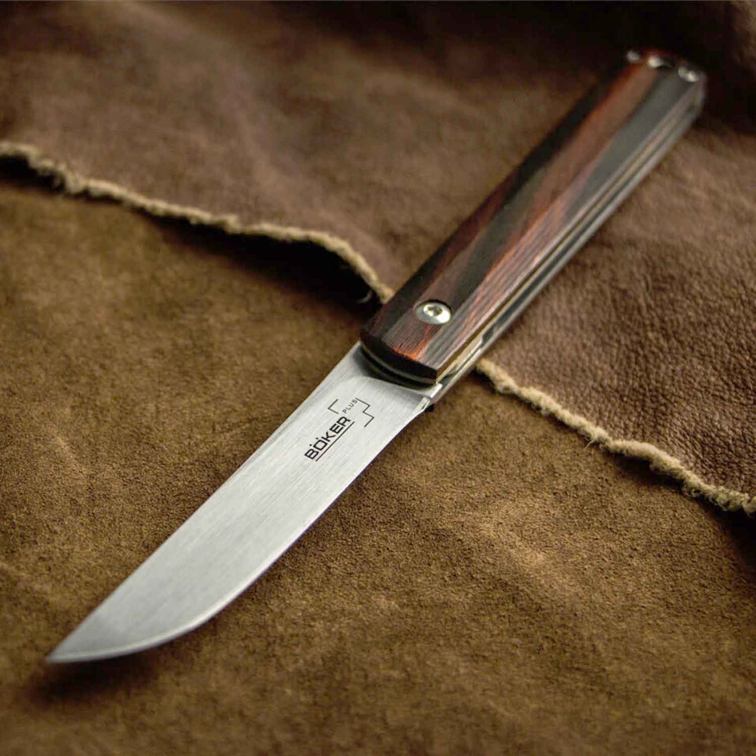 Böker Plus Wasabi Cocobolo – Schlankes Taschenmesser von Kansei Matsuno