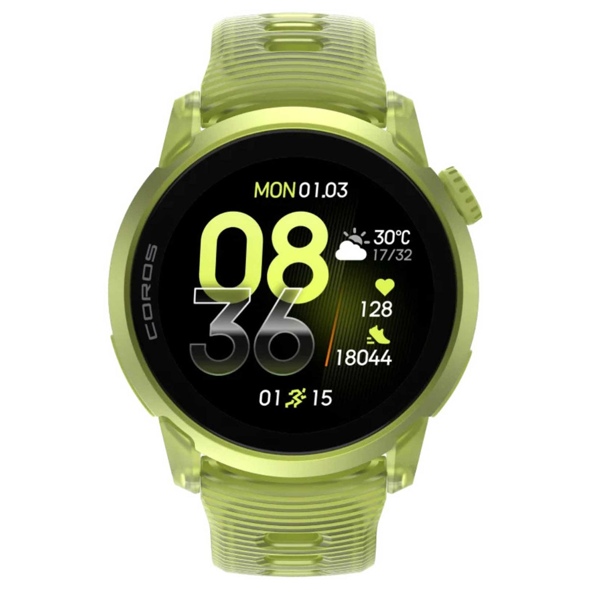 Coros Pace 4 – GPS-Sportuhr mit Aluminiumgehäuse & Silikonarmband