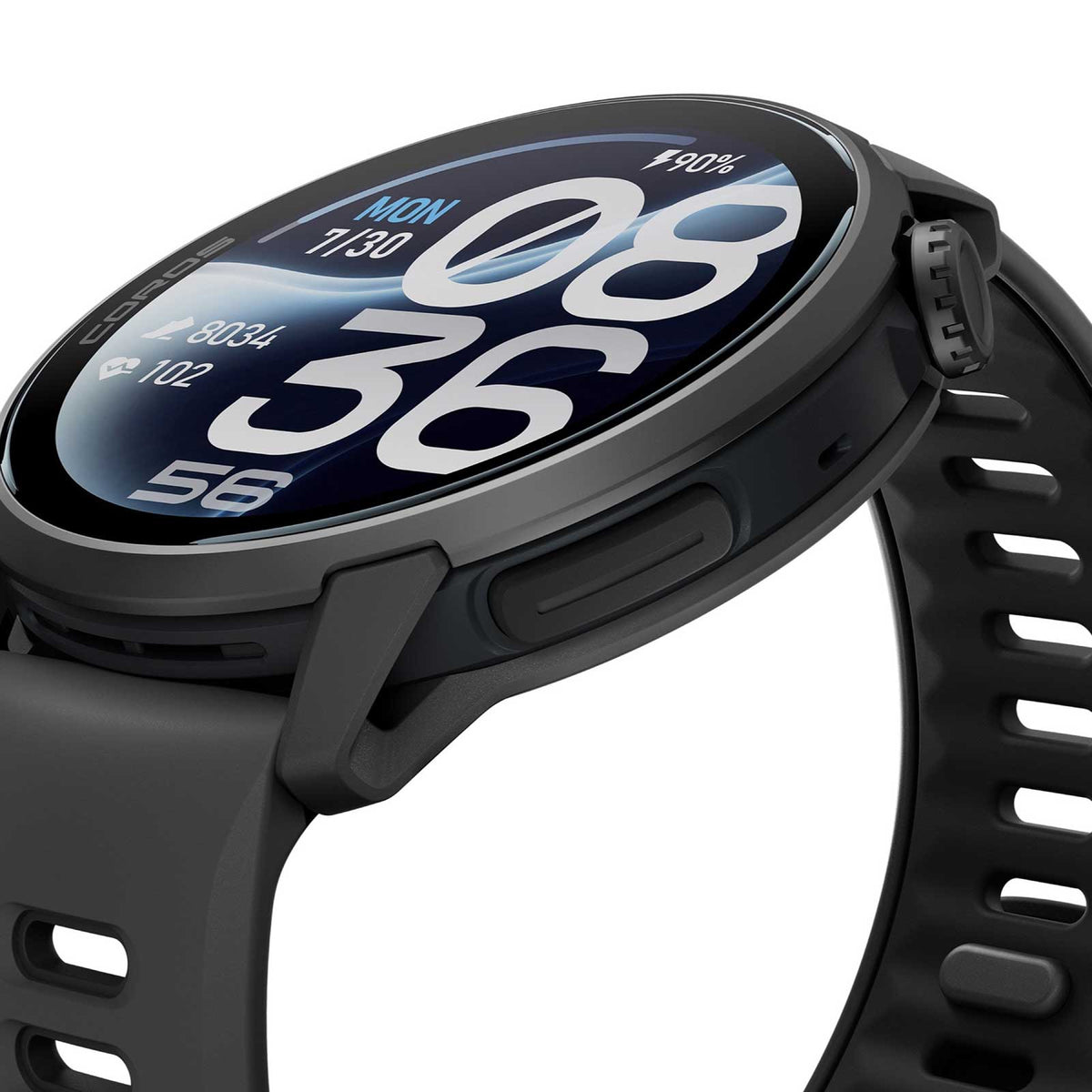 Coros Pace 4 PRO Sportuhr mit Silikonarmband