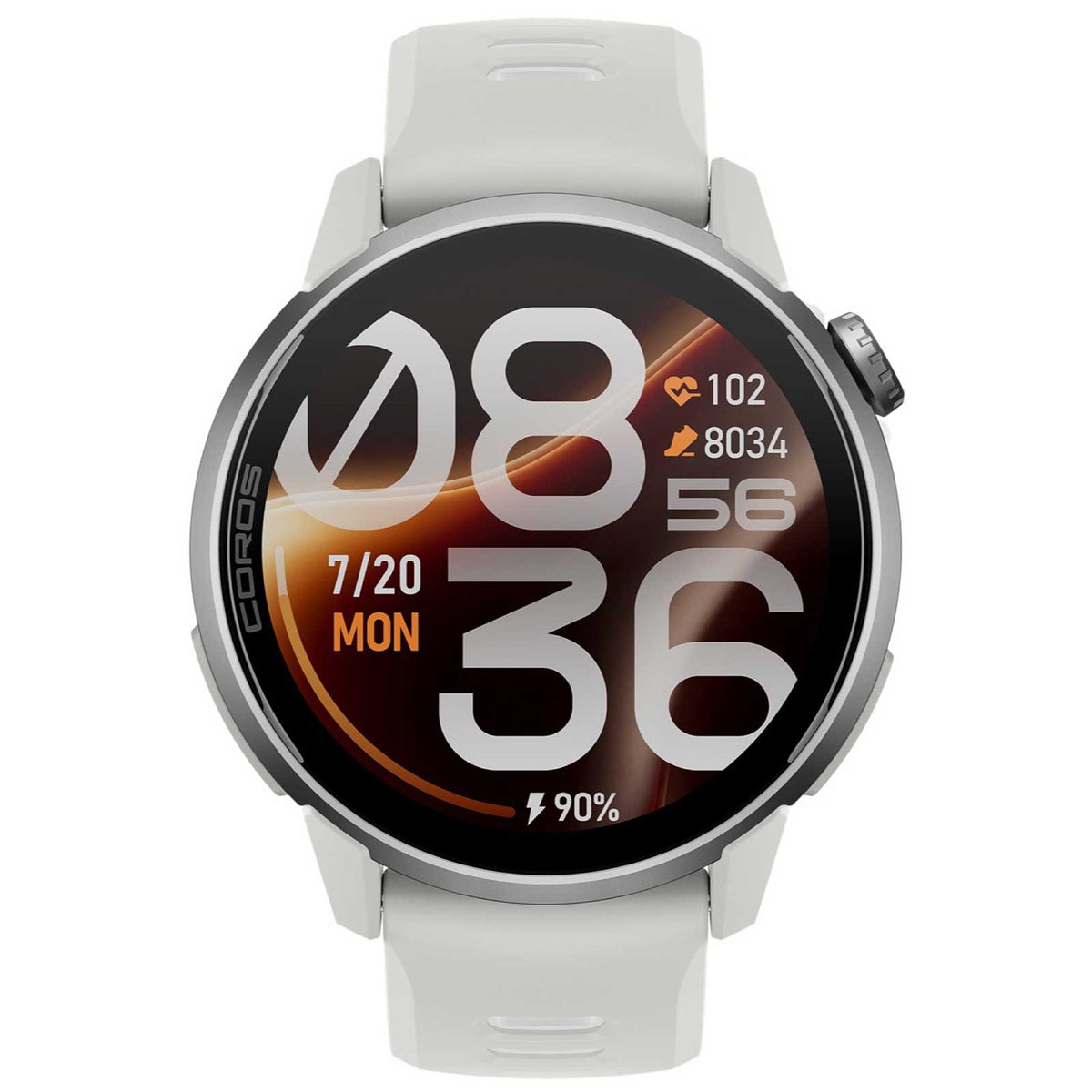 Coros Pace 4 PRO Sportuhr mit Silikonarmband